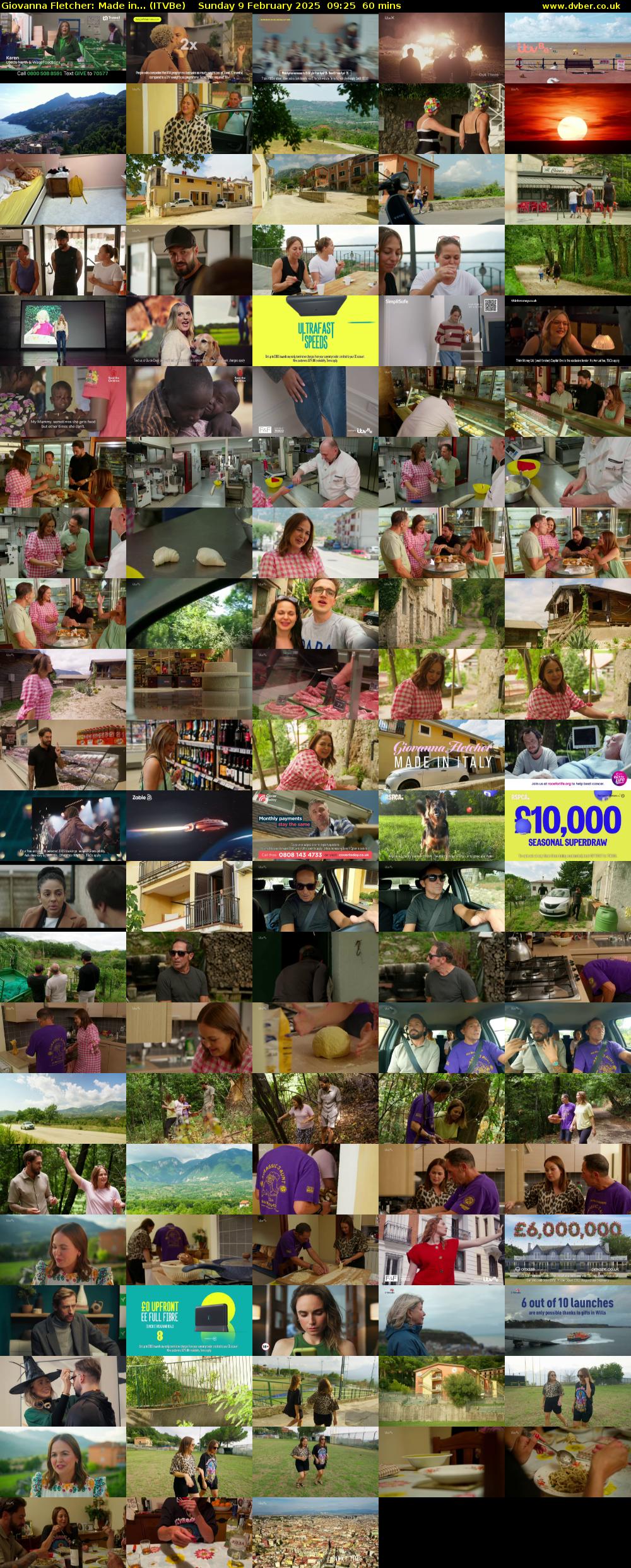 Giovanna Fletcher: Made in... (ITVBe) Sunday 9 February 2025 09:25 - 10:25