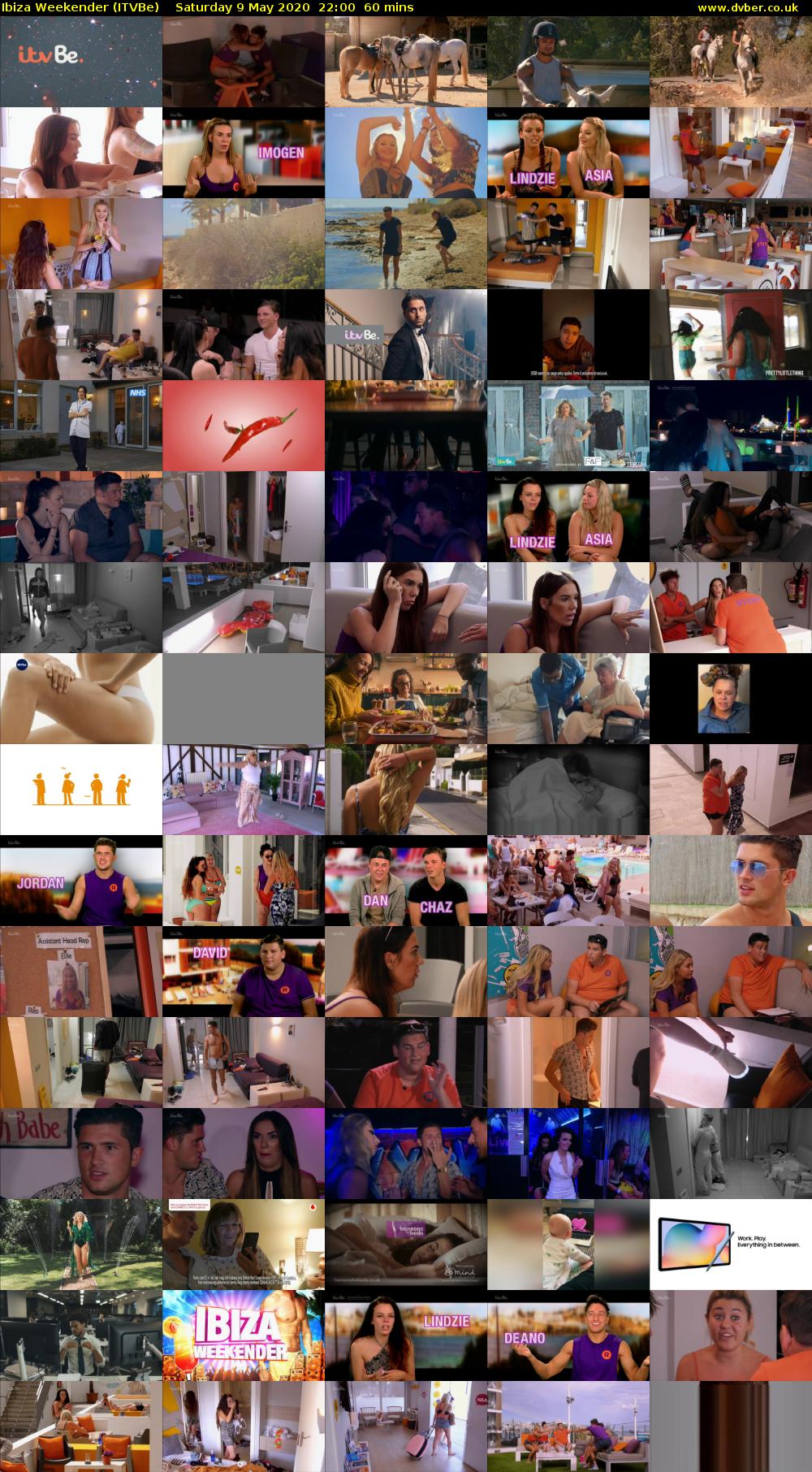 Ibiza Weekender (ITVBe) Saturday 9 May 2020 22:00 - 23:00