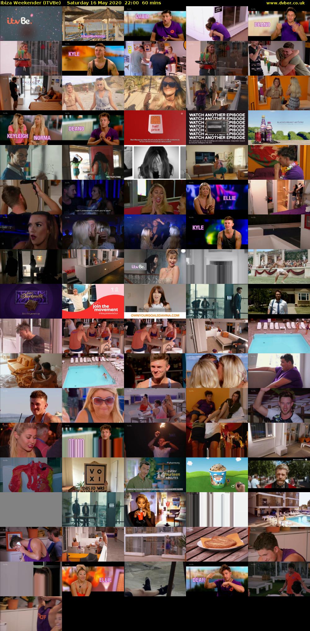 Ibiza Weekender (ITVBe) Saturday 16 May 2020 22:00 - 23:00
