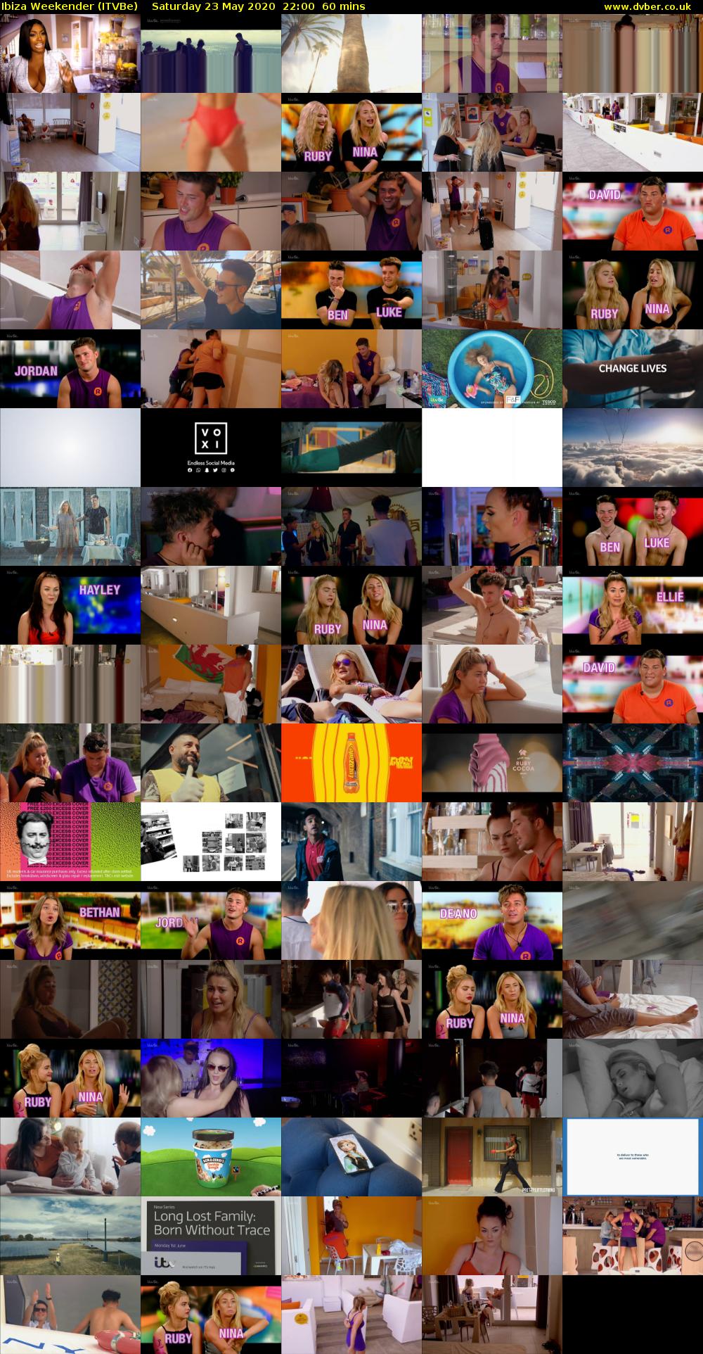Ibiza Weekender (ITVBe) Saturday 23 May 2020 22:00 - 23:00