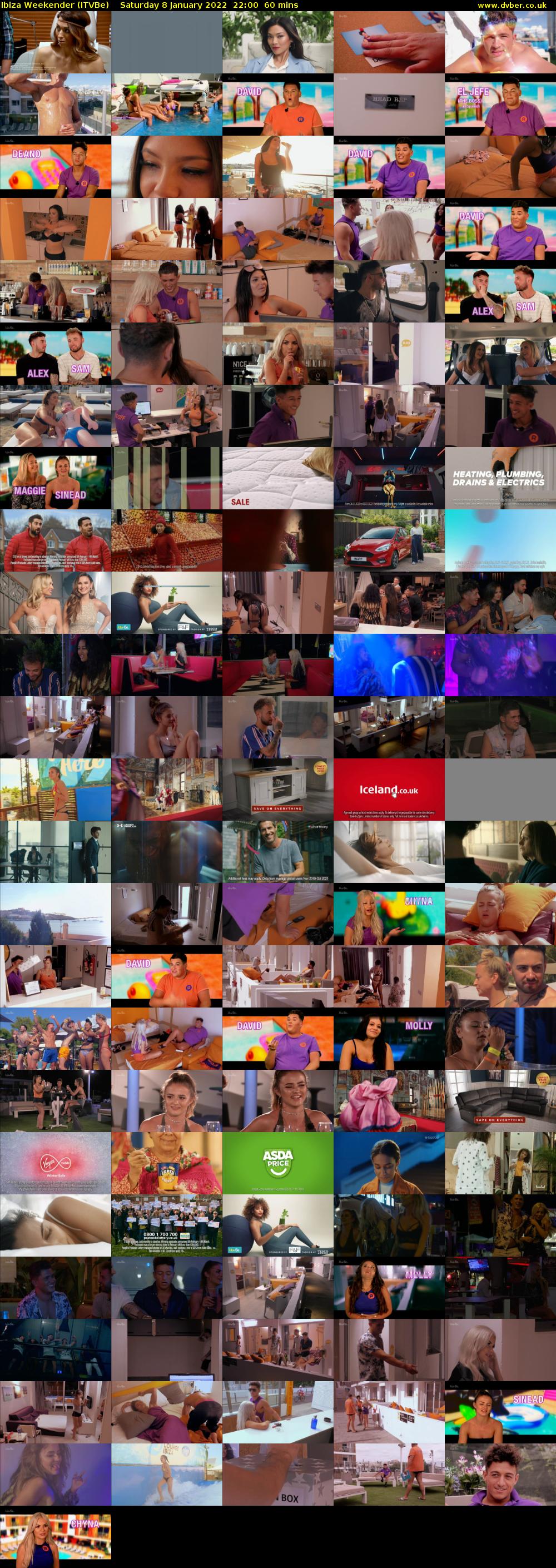 Ibiza Weekender (ITVBe) Saturday 8 January 2022 22:00 - 23:00