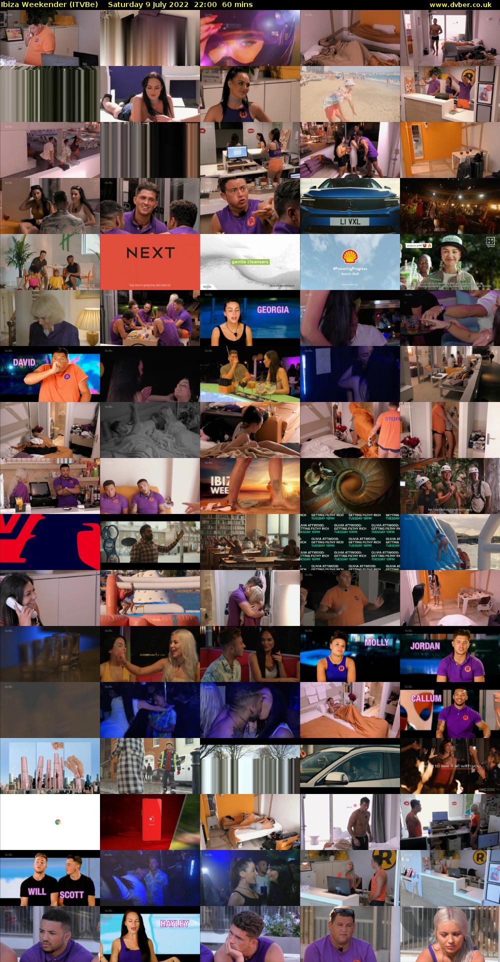 Ibiza Weekender (ITVBe) Saturday 9 July 2022 22:00 - 23:00