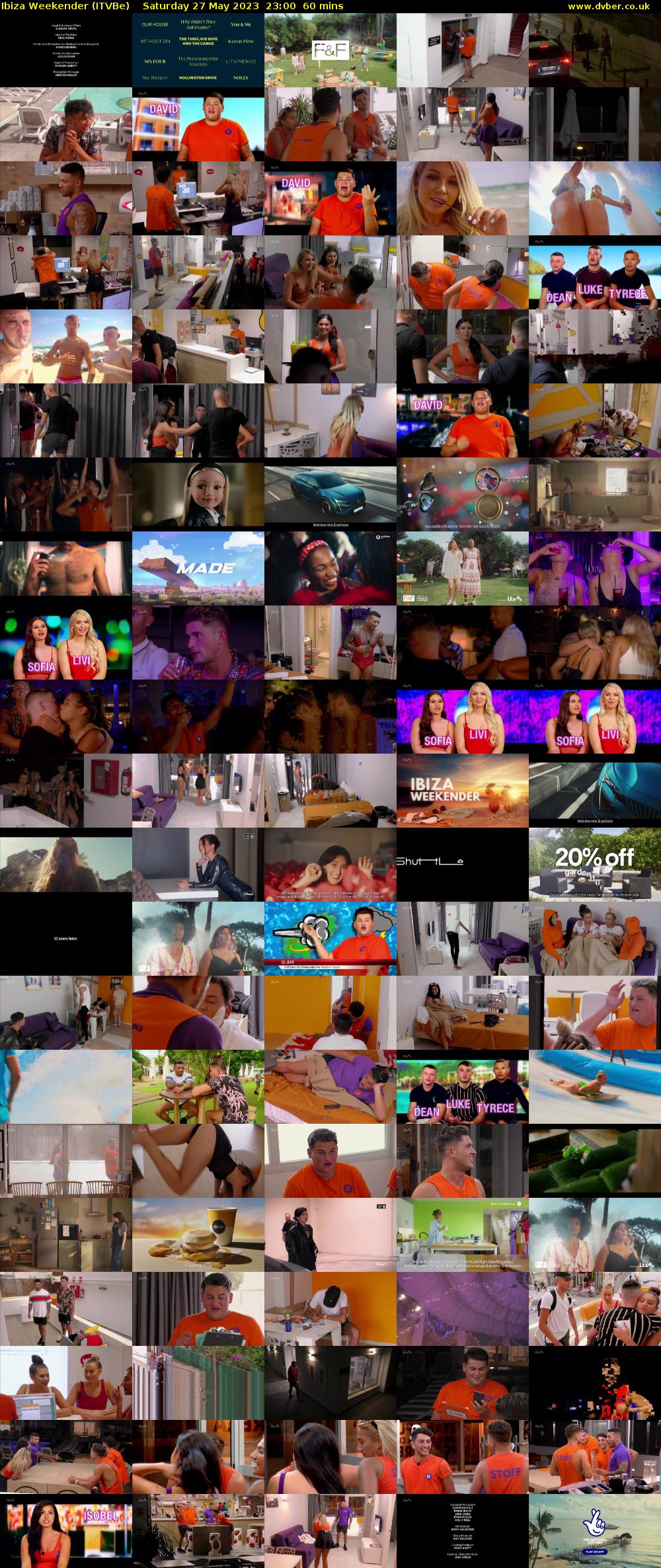 Ibiza Weekender (ITVBe) Saturday 27 May 2023 23:00 - 00:00