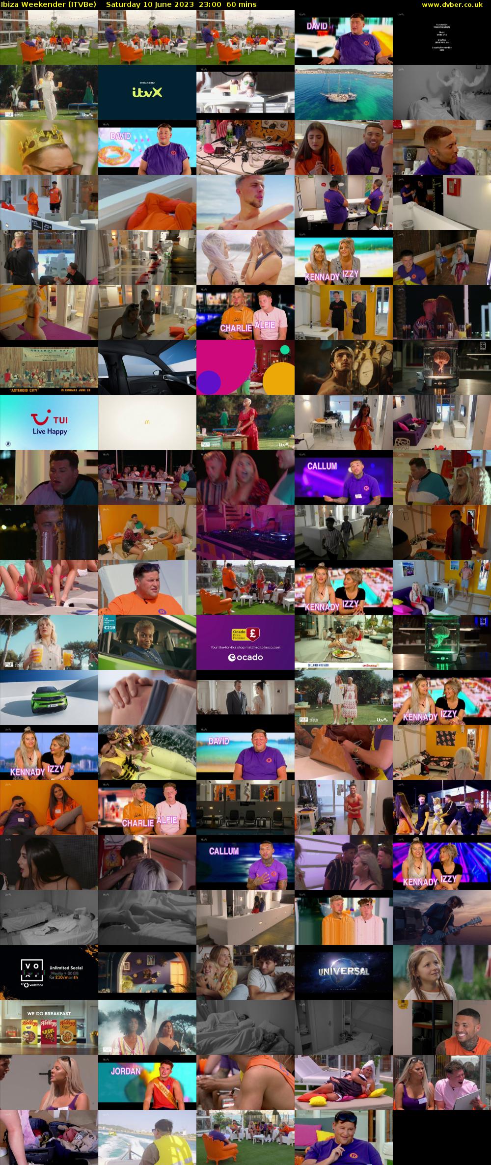 Ibiza Weekender (ITVBe) Saturday 10 June 2023 23:00 - 00:00