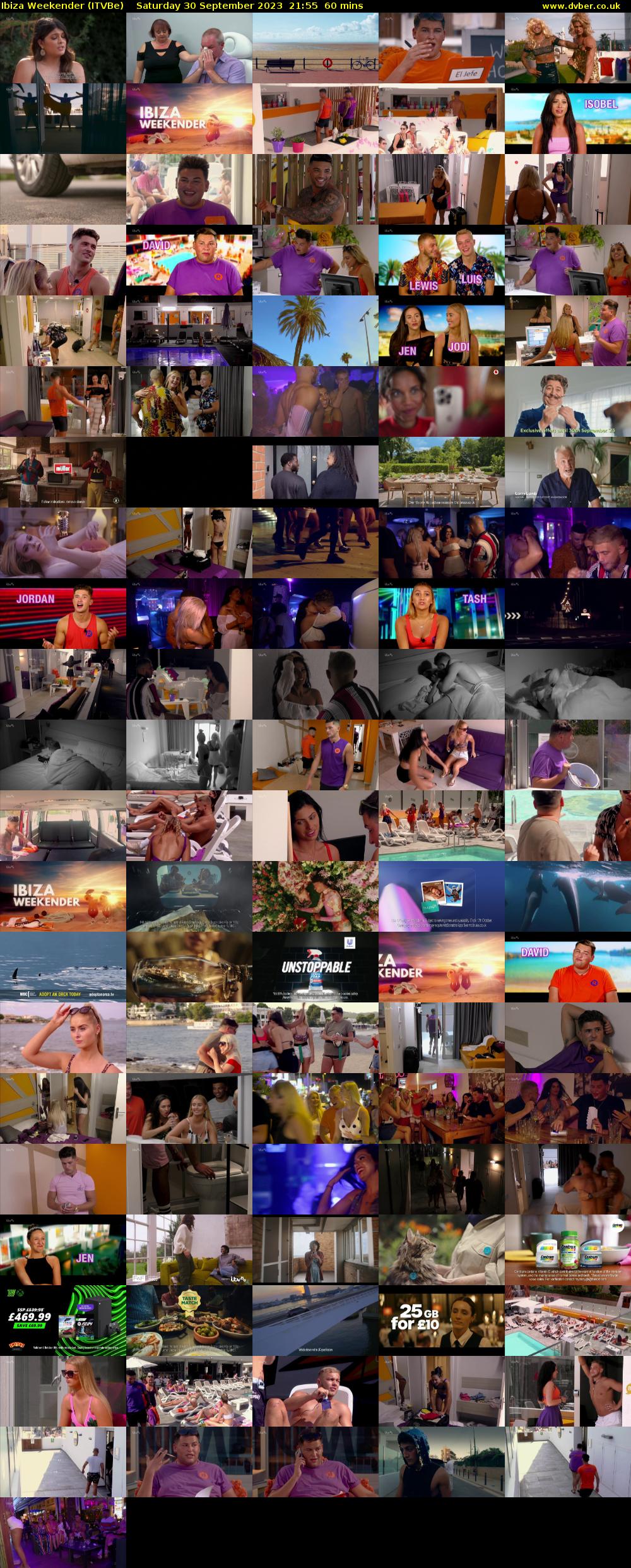 Ibiza Weekender (ITVBe) Saturday 30 September 2023 21:55 - 22:55