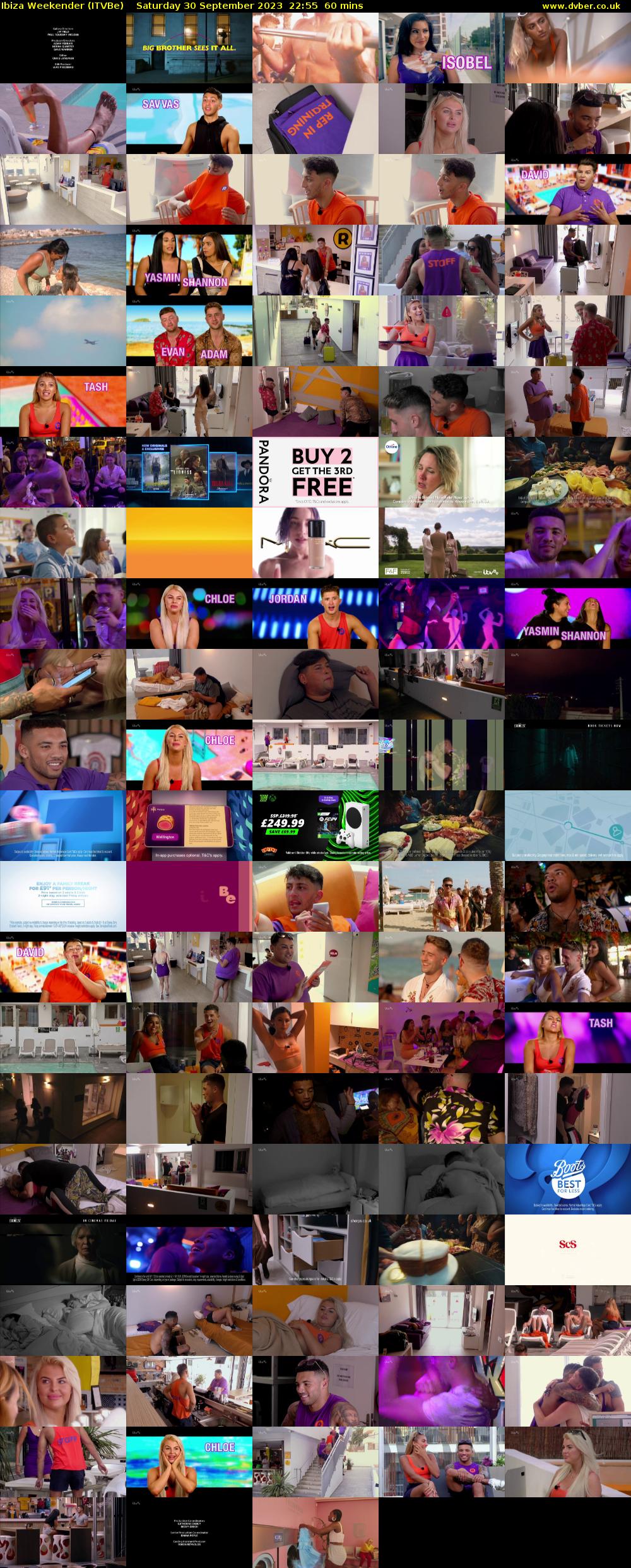 Ibiza Weekender (ITVBe) Saturday 30 September 2023 22:55 - 23:55
