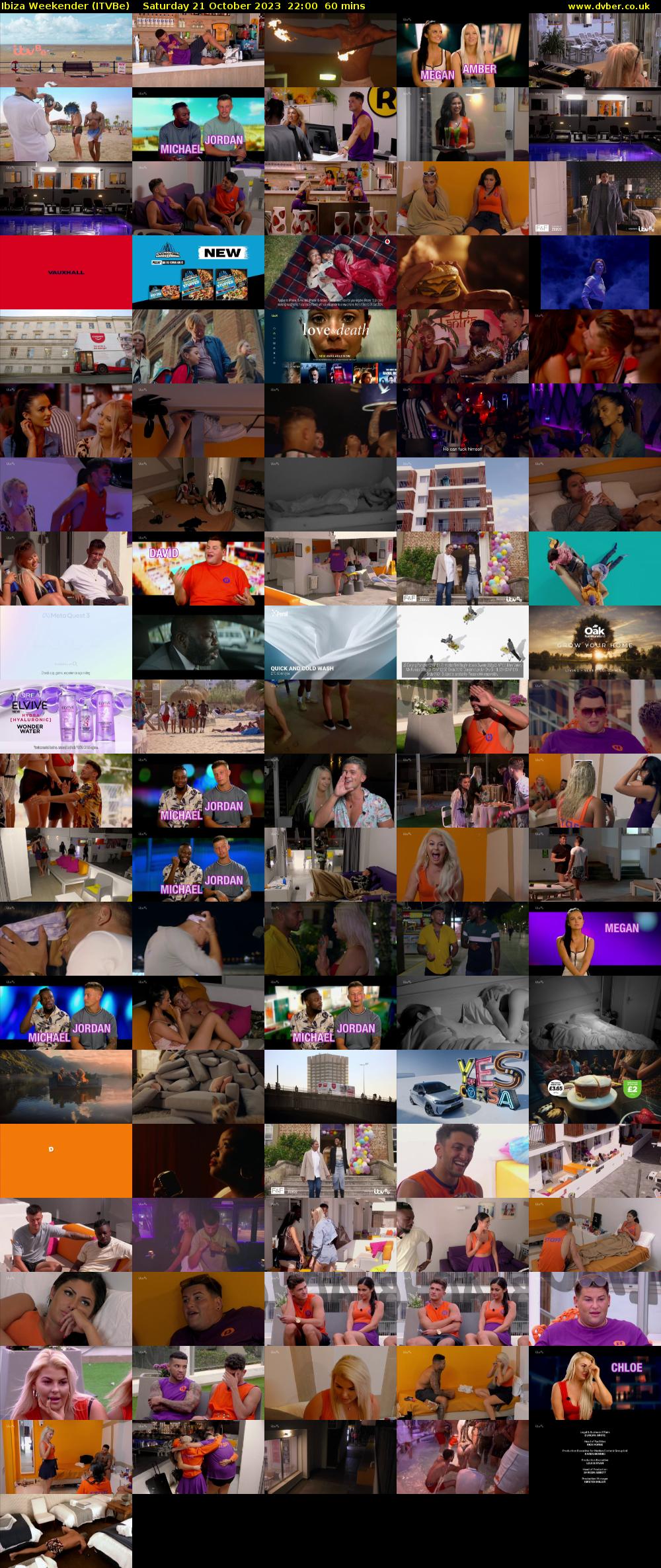 Ibiza Weekender (ITVBe) Saturday 21 October 2023 22:00 - 23:00