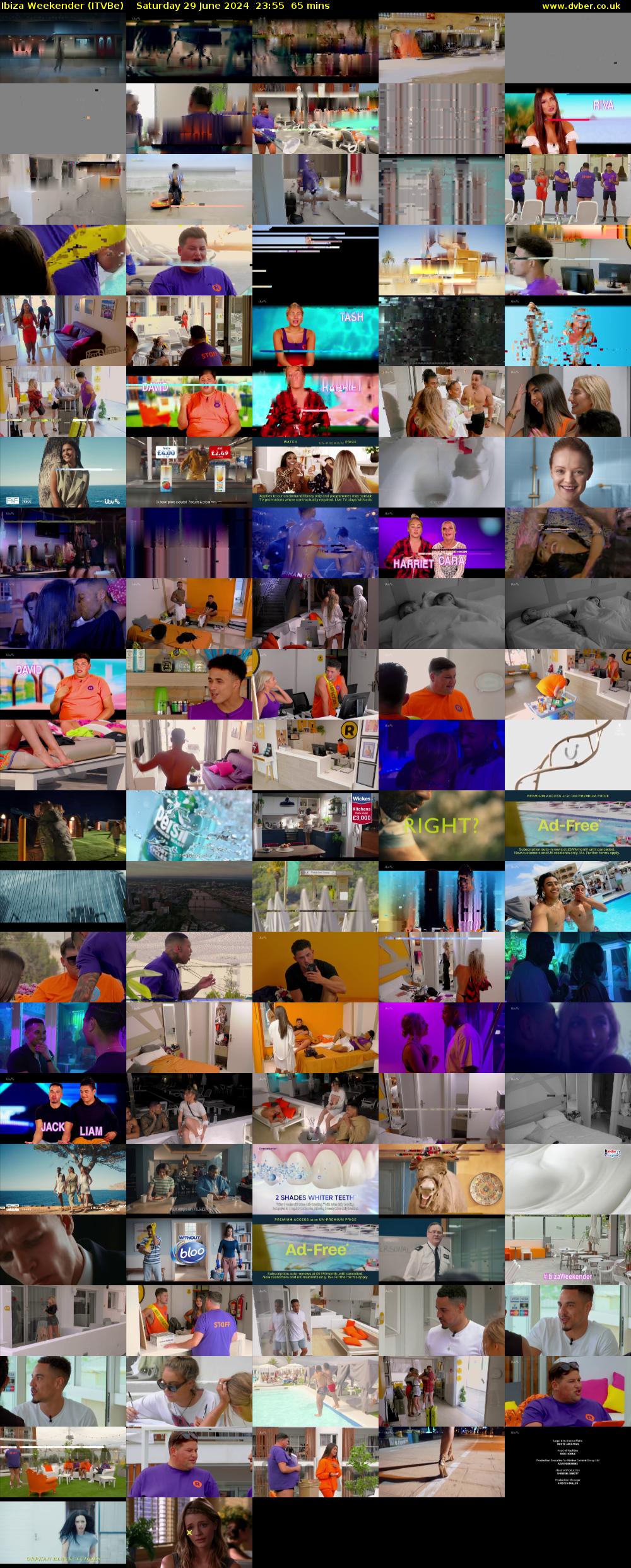 Ibiza Weekender (ITVBe) Saturday 29 June 2024 23:55 - 01:00