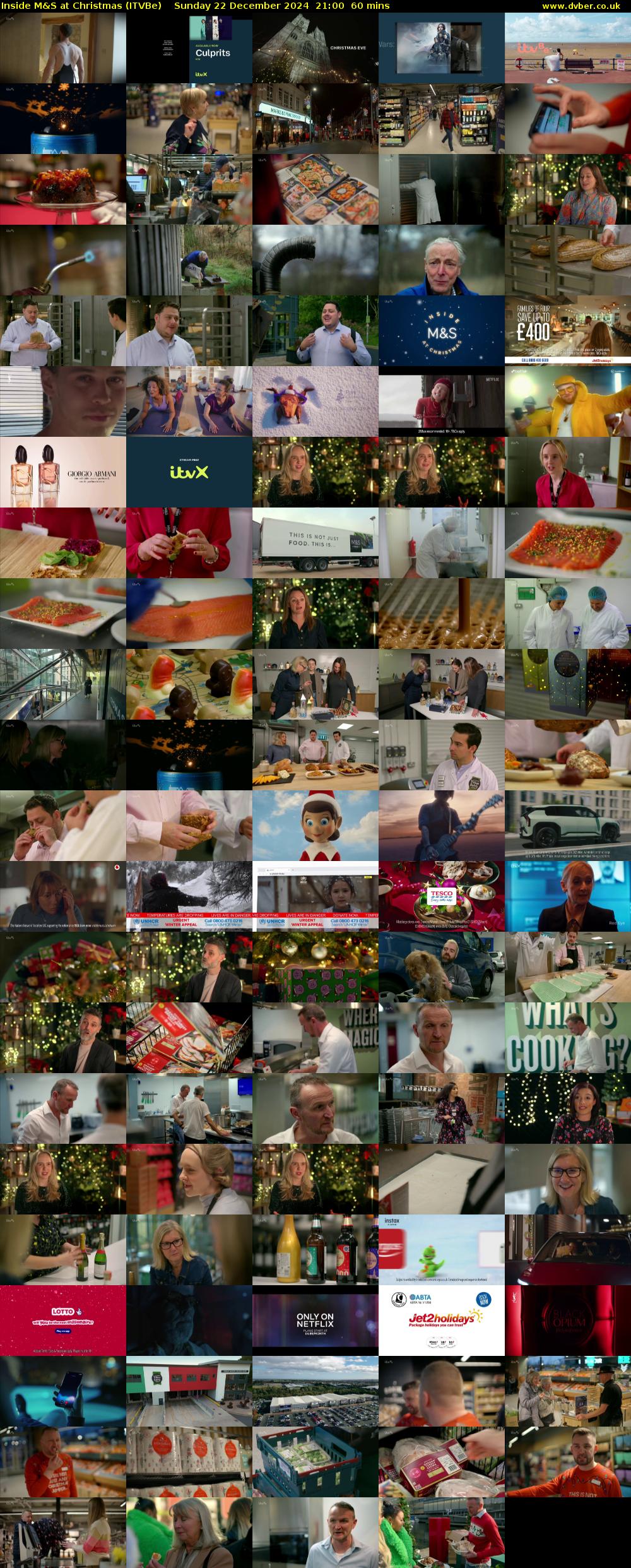 Inside M&S at Christmas (ITVBe) Sunday 22 December 2024 21:00 - 22:00