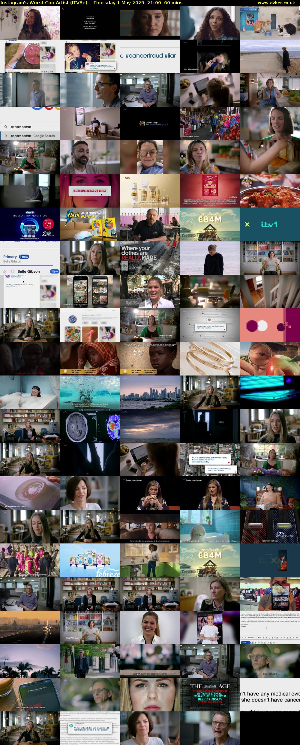 Instagram's Worst Con Artist (ITVBe) Thursday 1 May 2025 21:00 - 22:00