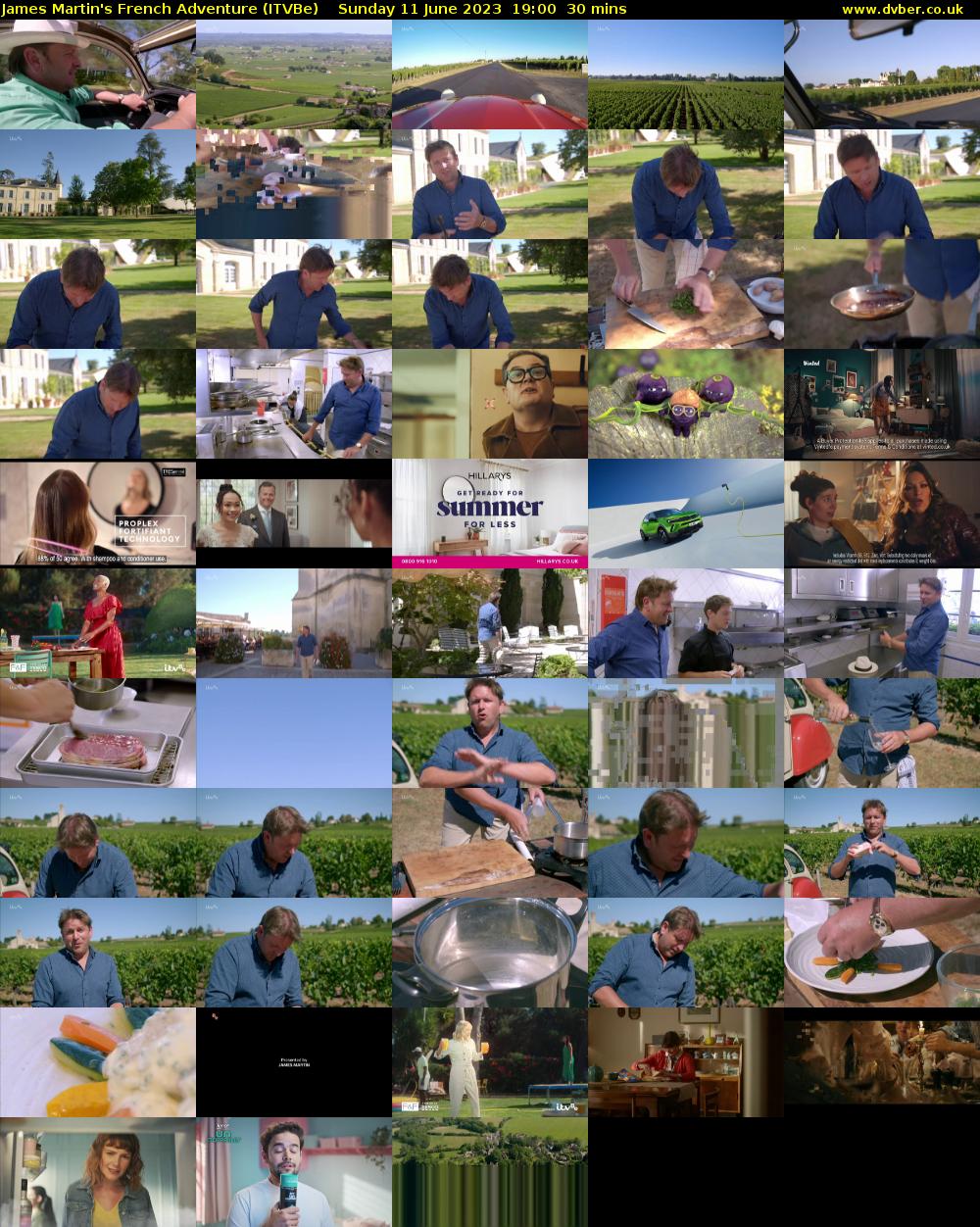 James Martin's French Adventure (ITVBe) Sunday 11 June 2023 19:00 - 19:30
