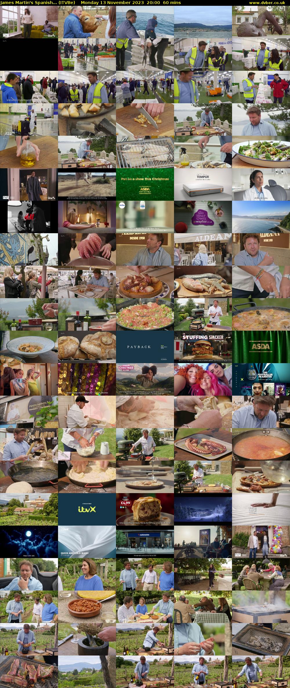 James Martin's Spanish... (ITVBe) Monday 13 November 2023 20:00 - 21:00