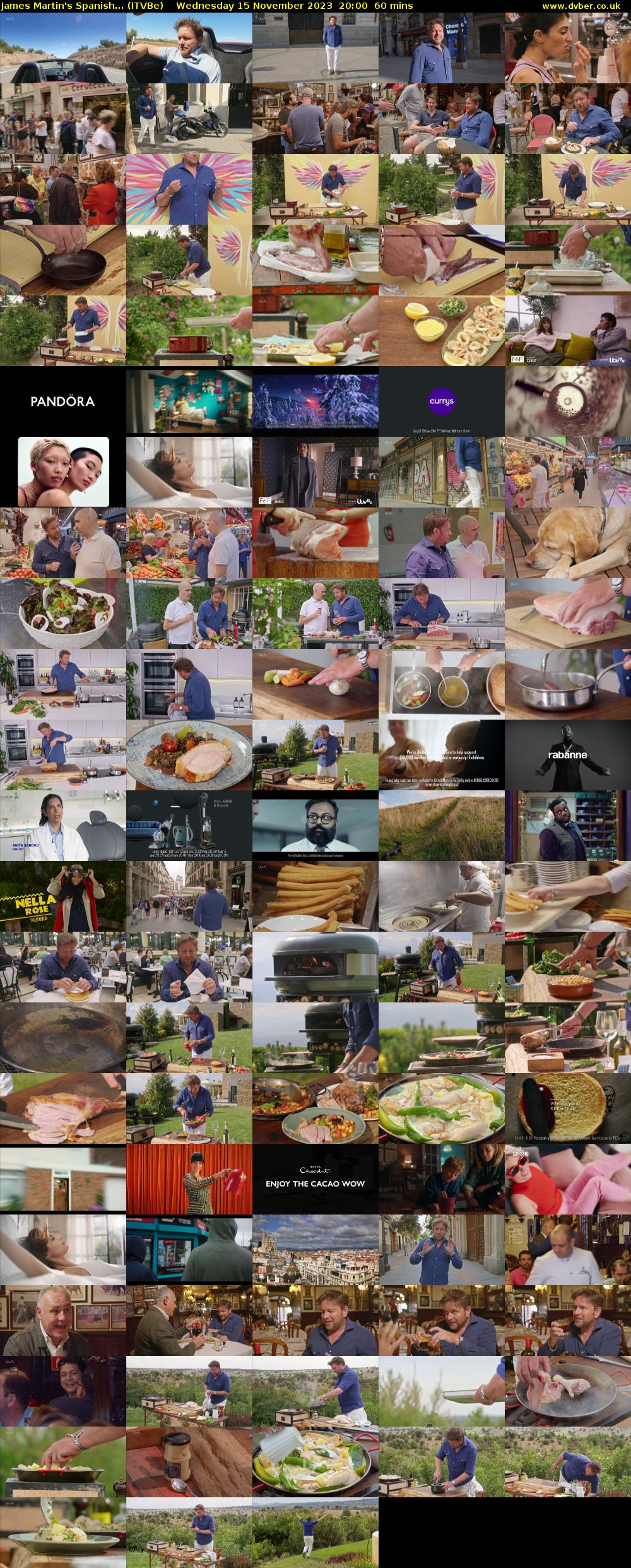 James Martin's Spanish... (ITVBe) Wednesday 15 November 2023 20:00 - 21:00