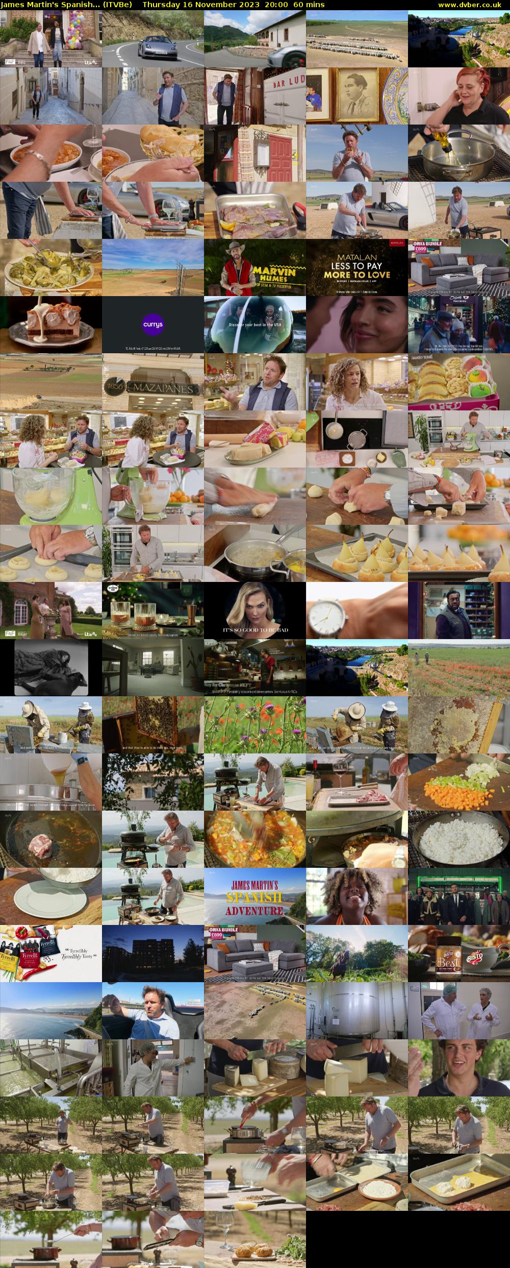 James Martin's Spanish... (ITVBe) Thursday 16 November 2023 20:00 - 21:00