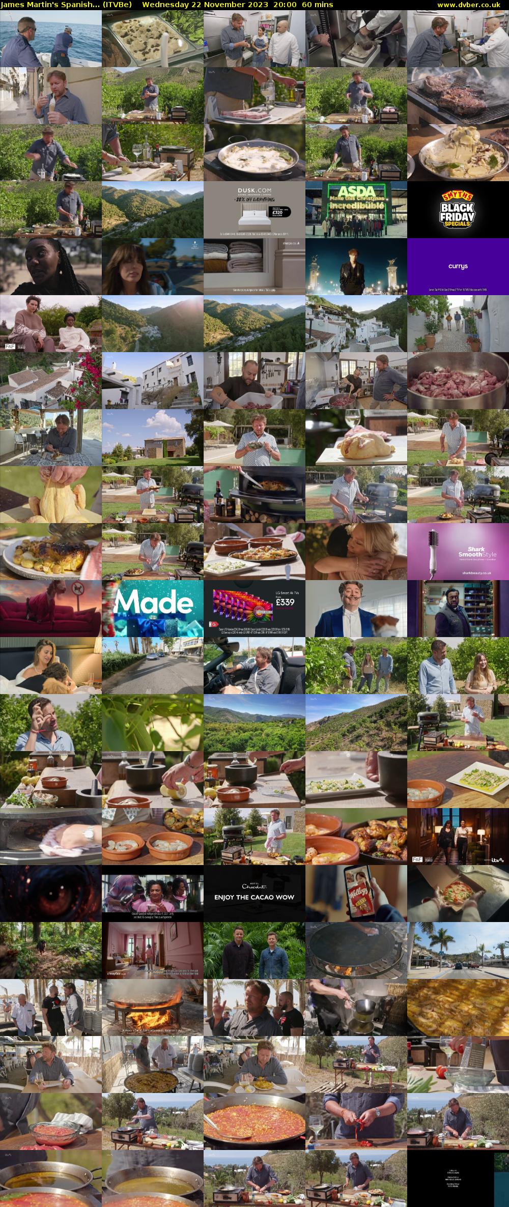 James Martin's Spanish... (ITVBe) Wednesday 22 November 2023 20:00 - 21:00