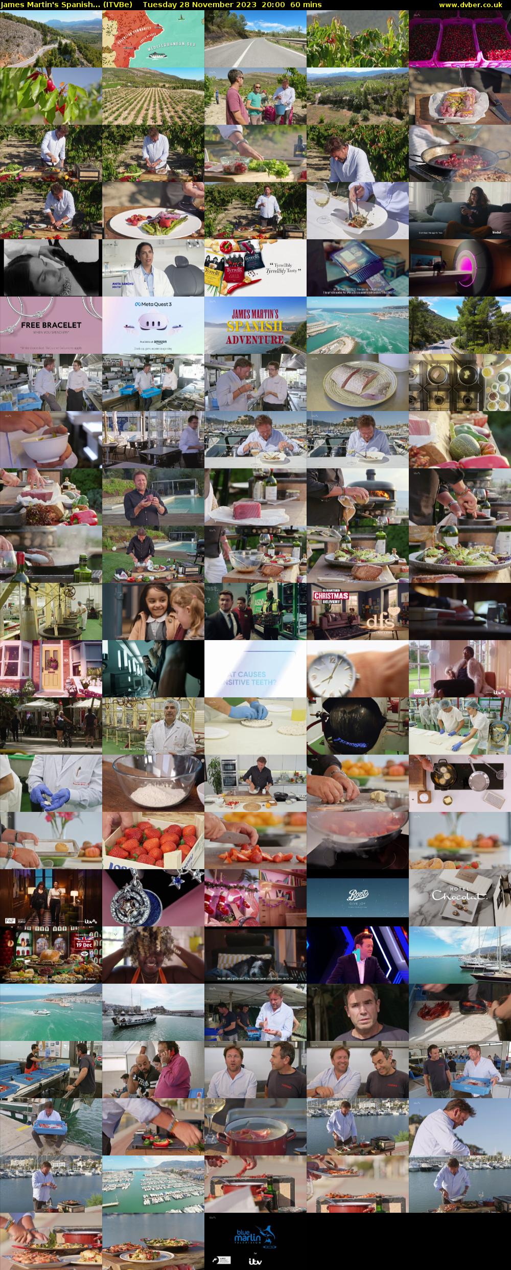 James Martin's Spanish... (ITVBe) Tuesday 28 November 2023 20:00 - 21:00