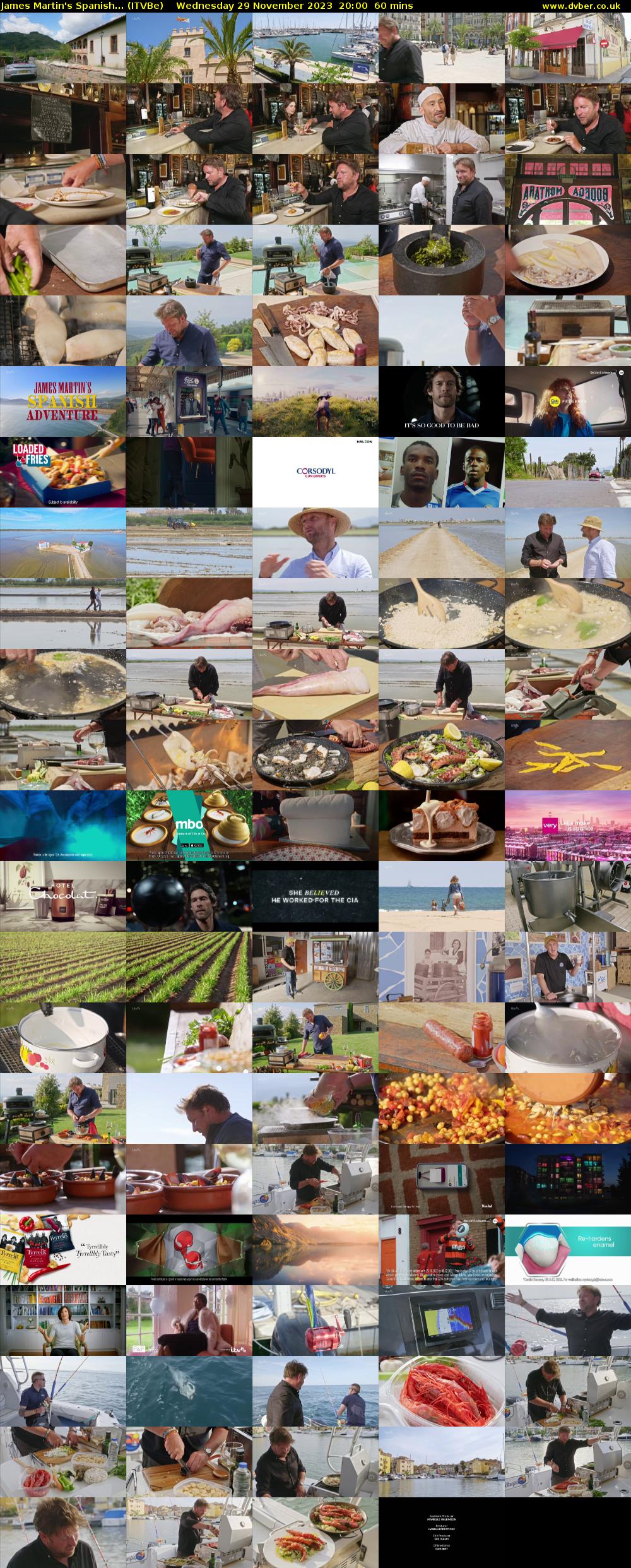 James Martin's Spanish... (ITVBe) Wednesday 29 November 2023 20:00 - 21:00