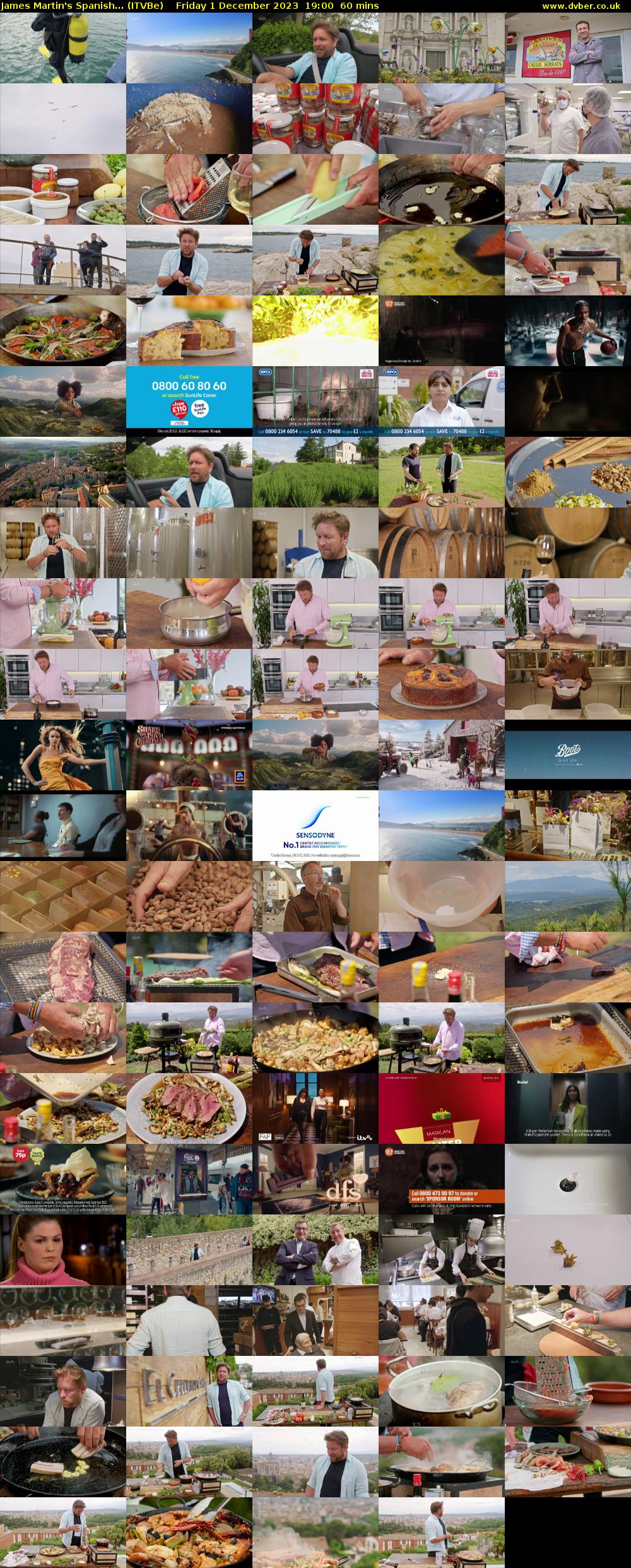 James Martin's Spanish... (ITVBe) Friday 1 December 2023 19:00 - 20:00