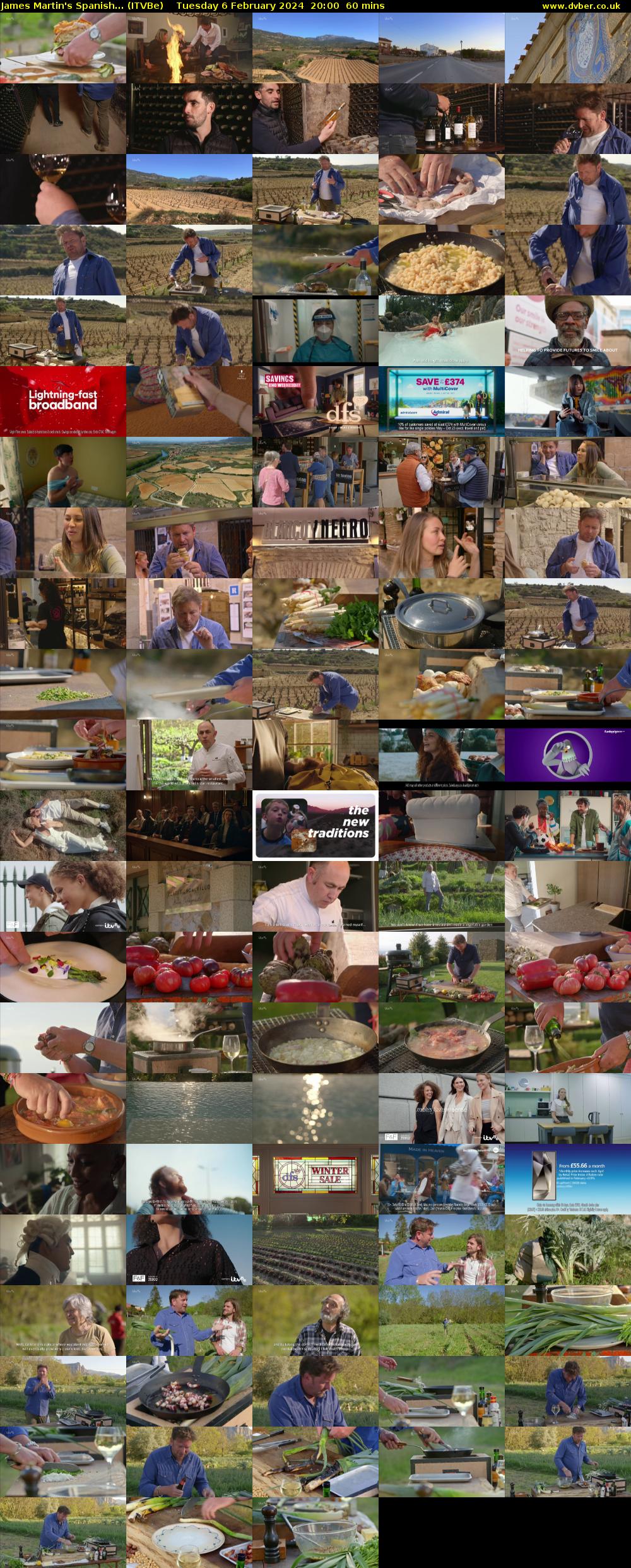 James Martin's Spanish... (ITVBe) Tuesday 6 February 2024 20:00 - 21:00