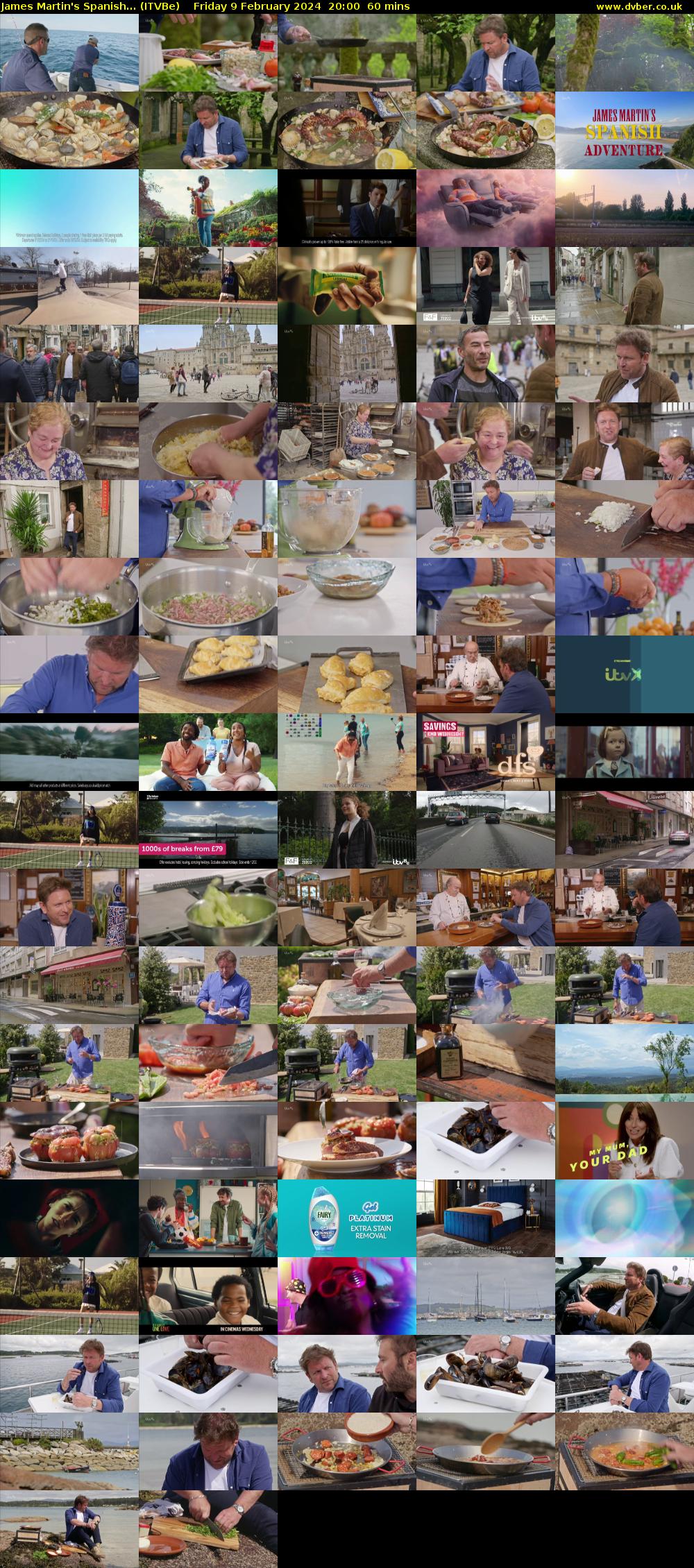 James Martin's Spanish... (ITVBe) Friday 9 February 2024 20:00 - 21:00