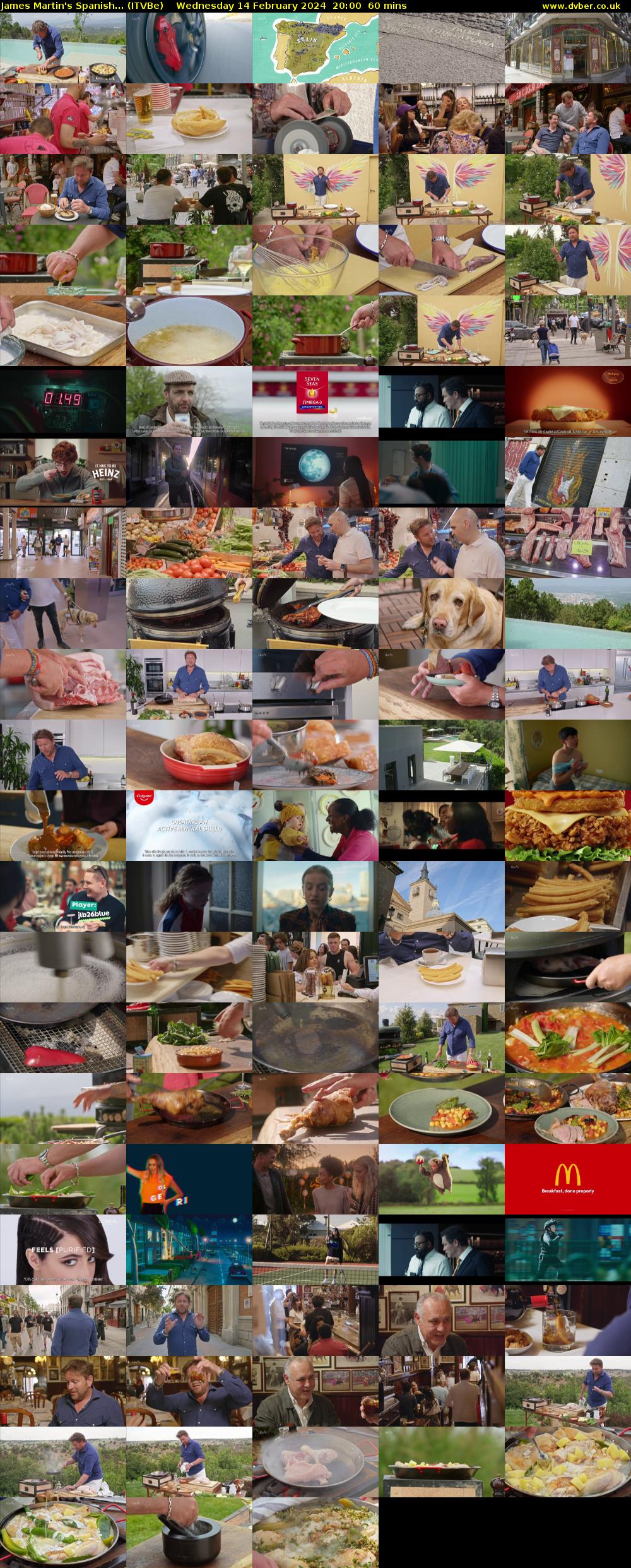 James Martin's Spanish... (ITVBe) Wednesday 14 February 2024 20:00 - 21:00