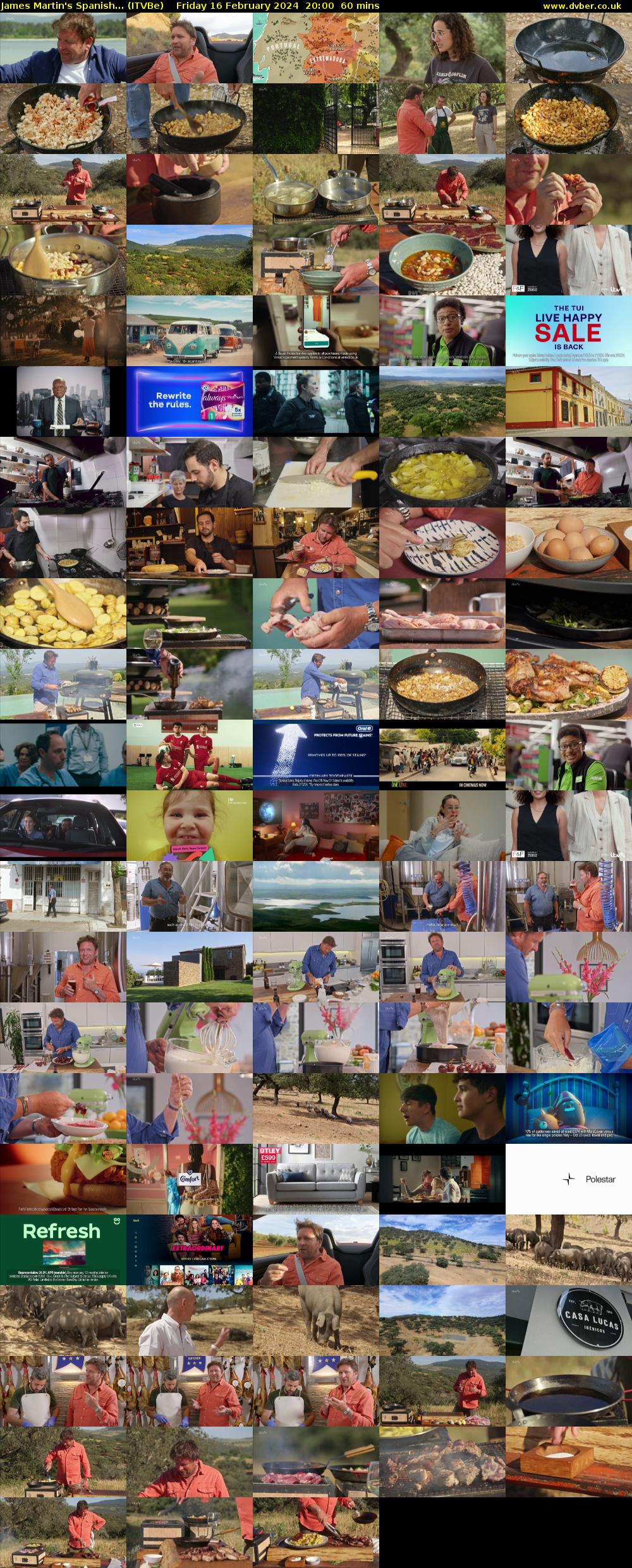 James Martin's Spanish... (ITVBe) Friday 16 February 2024 20:00 - 21:00