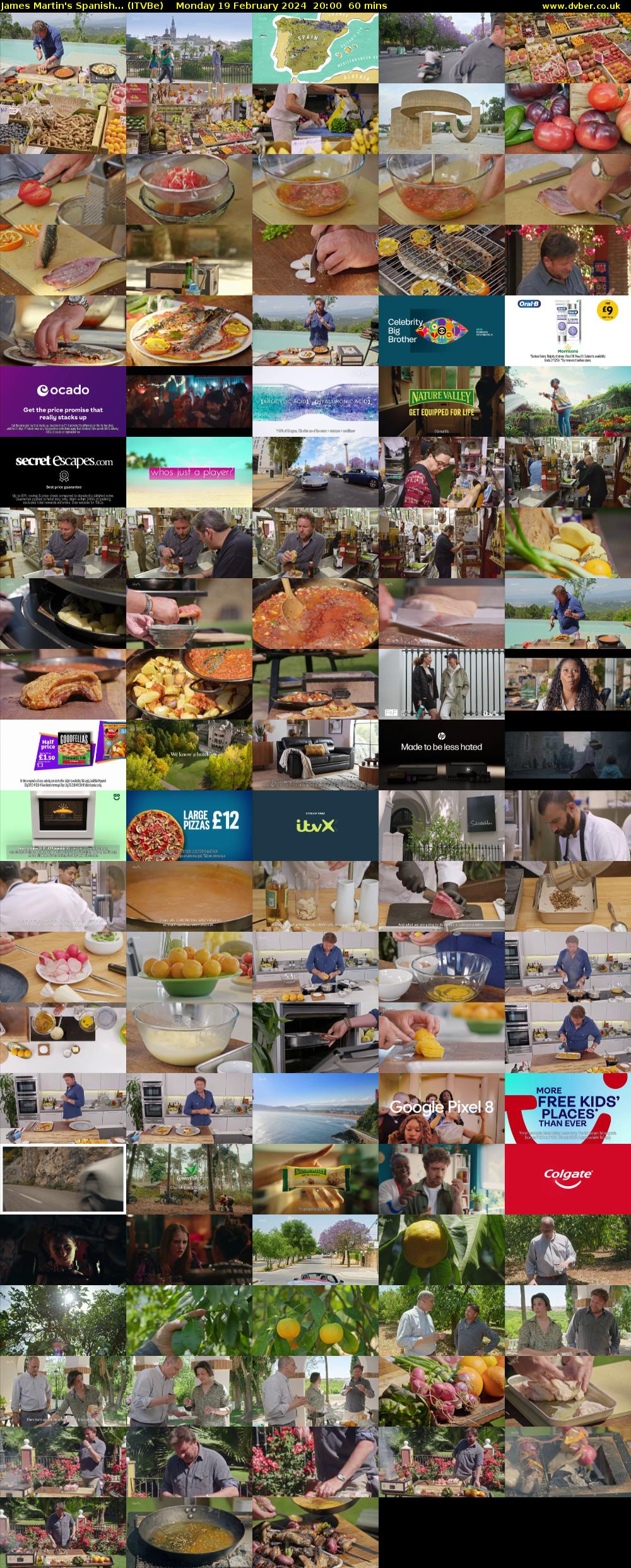 James Martin's Spanish... (ITVBe) Monday 19 February 2024 20:00 - 21:00