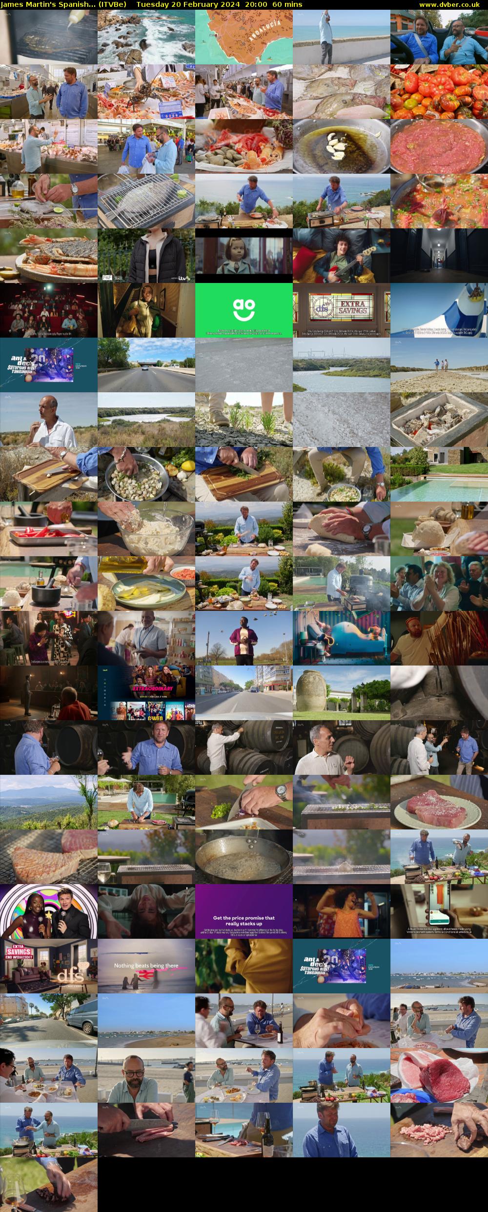 James Martin's Spanish... (ITVBe) Tuesday 20 February 2024 20:00 - 21:00