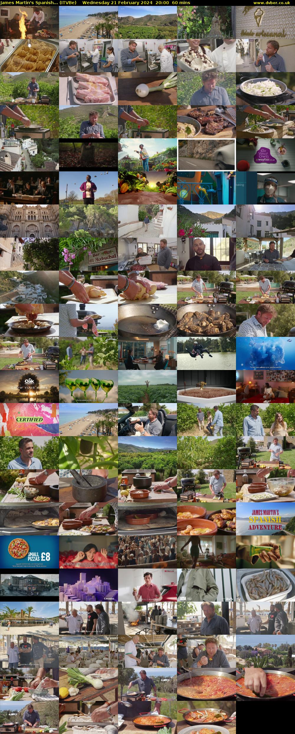 James Martin's Spanish... (ITVBe) Wednesday 21 February 2024 20:00 - 21:00