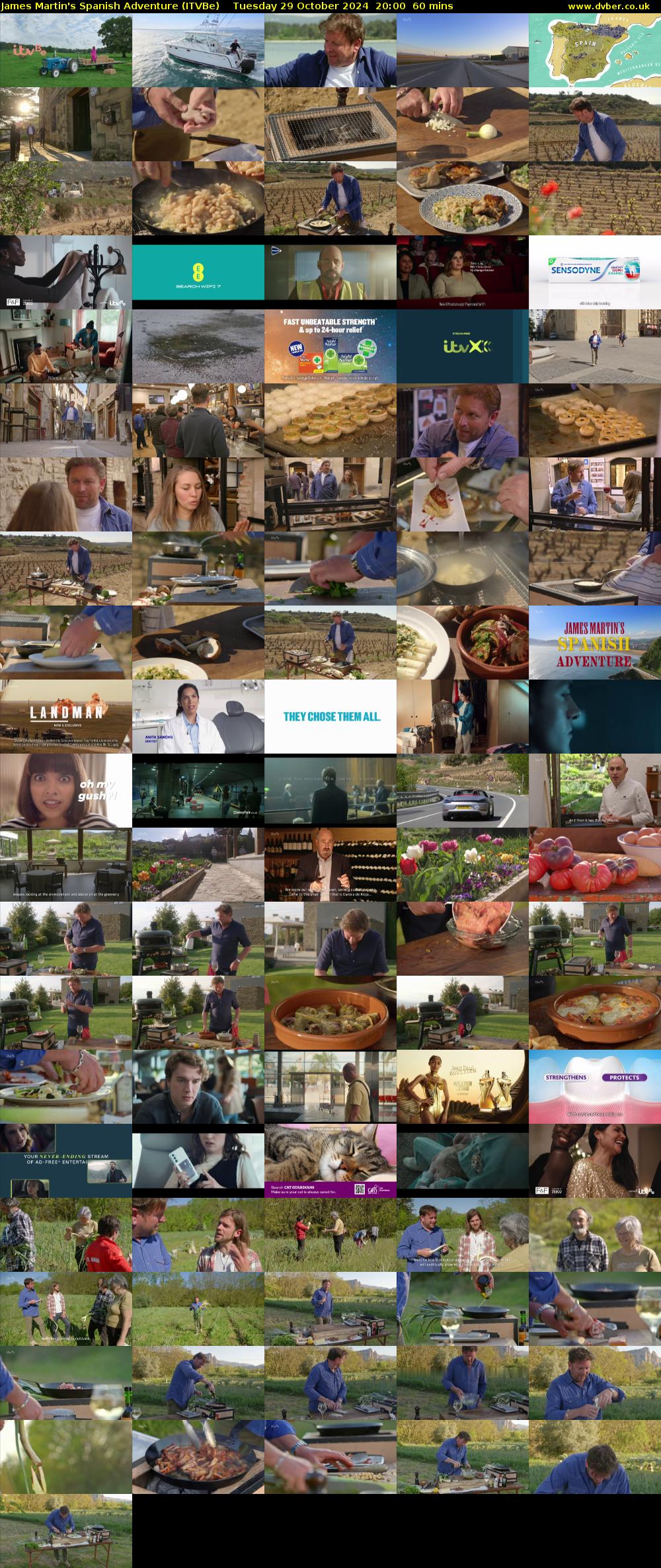 James Martin's Spanish Adventure (ITVBe) Tuesday 29 October 2024 20:00 - 21:00
