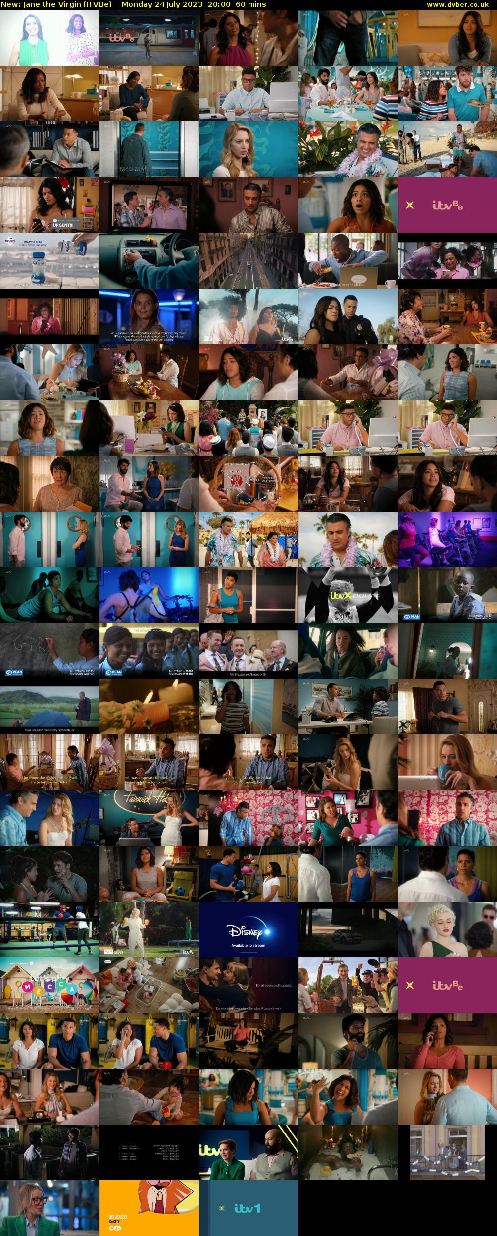 Jane the Virgin (ITVBe) Monday 24 July 2023 20:00 - 21:00