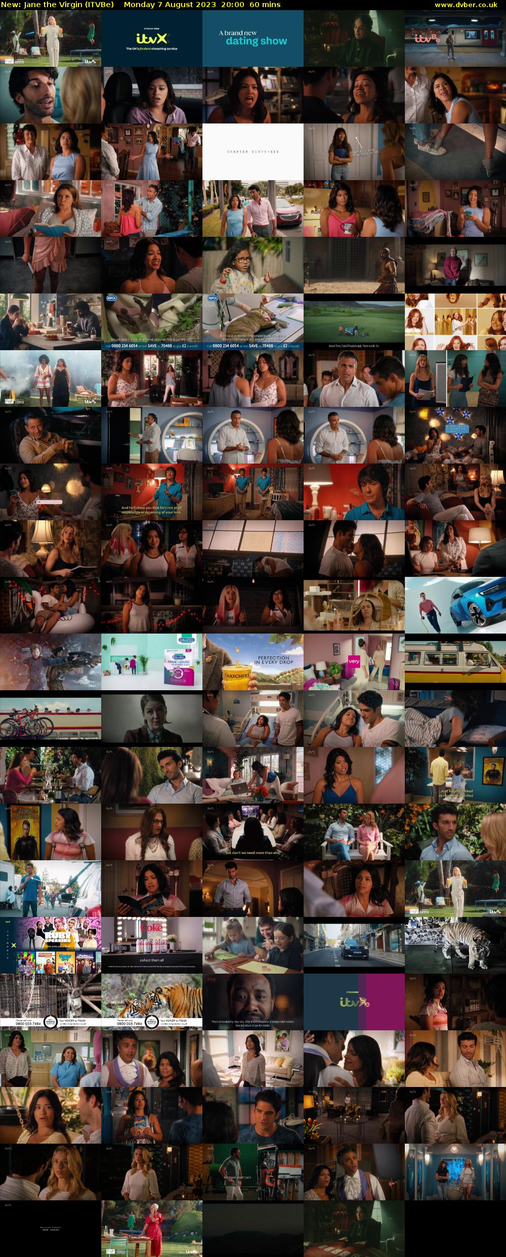 Jane the Virgin (ITVBe) Monday 7 August 2023 20:00 - 21:00