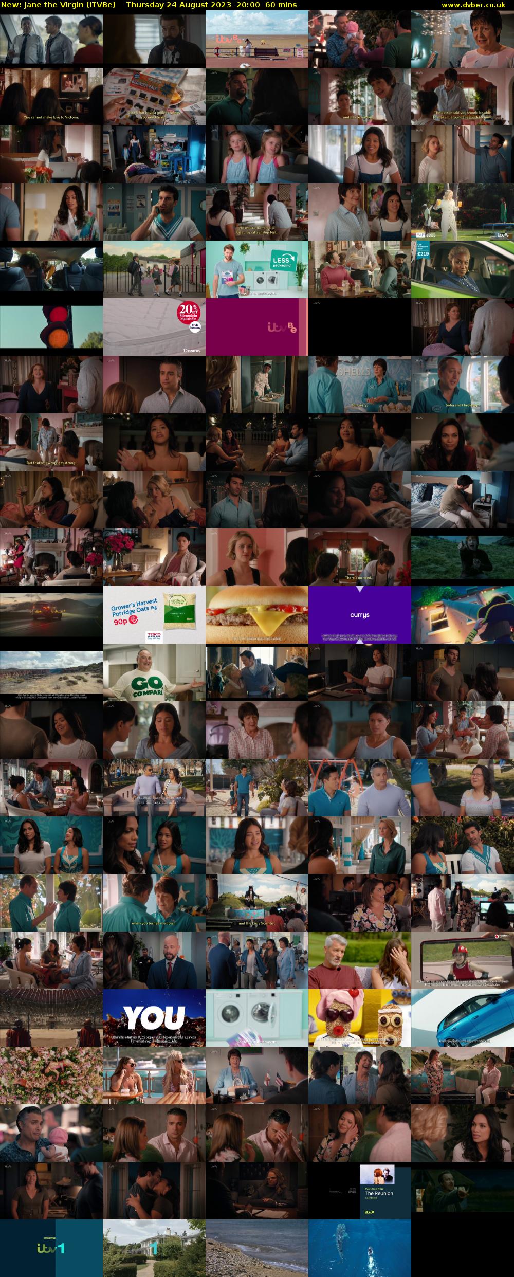 Jane the Virgin (ITVBe) Thursday 24 August 2023 20:00 - 21:00