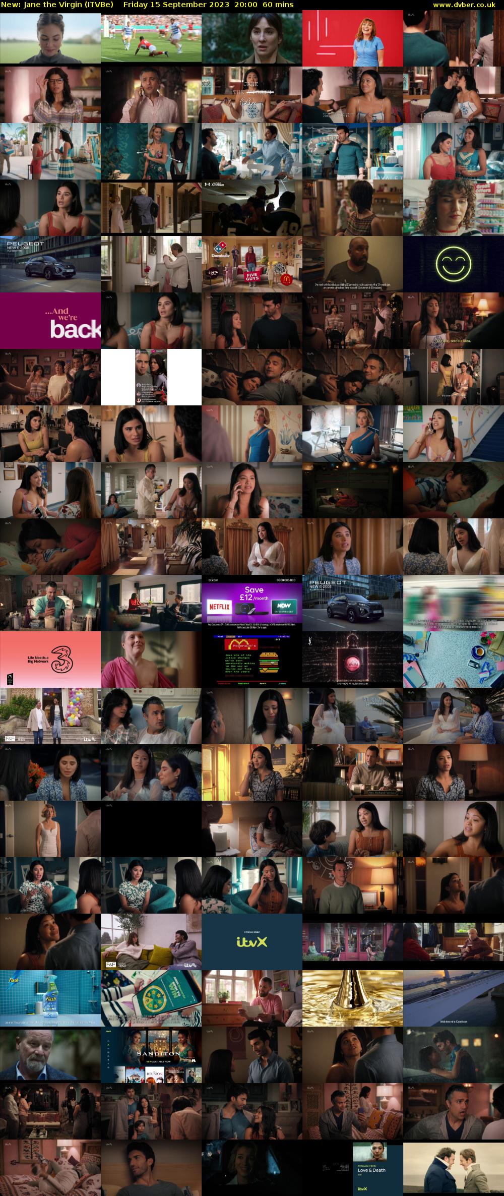 Jane the Virgin (ITVBe) Friday 15 September 2023 20:00 - 21:00