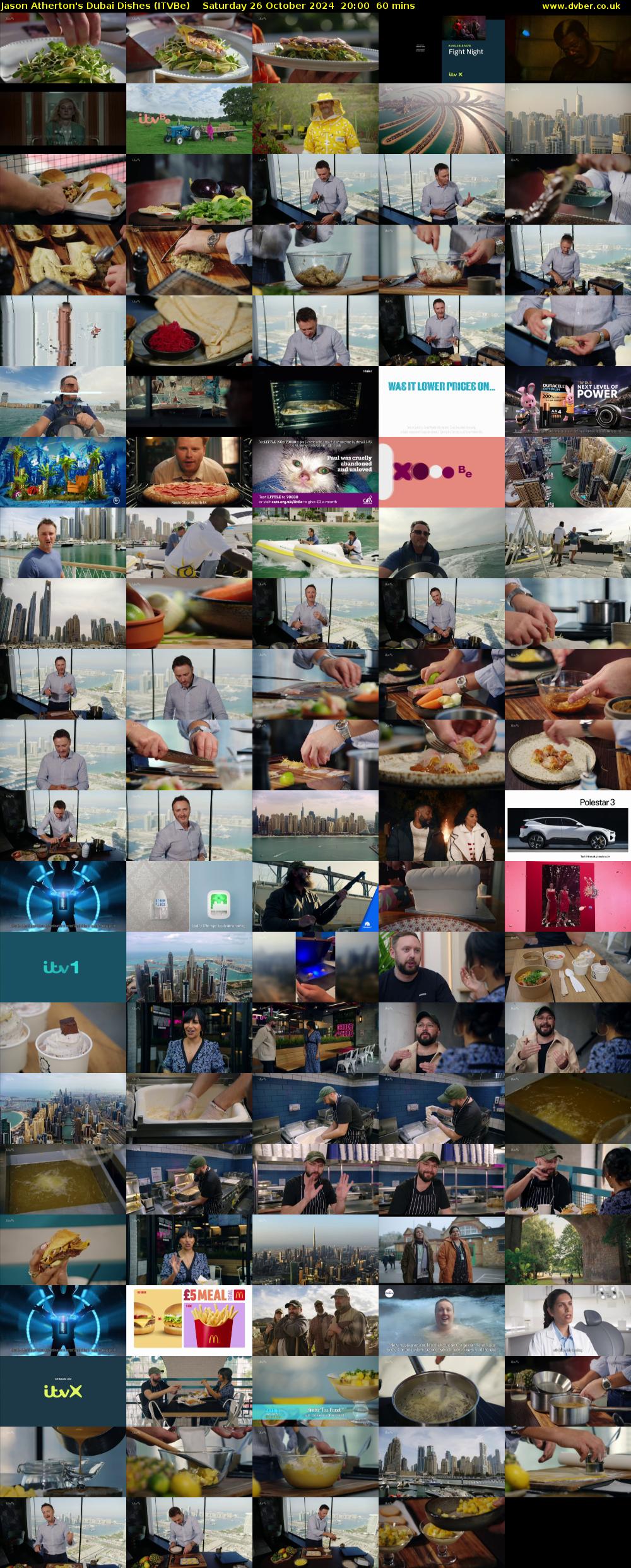 Jason Atherton's Dubai Dishes (ITVBe) Saturday 26 October 2024 20:00 - 21:00