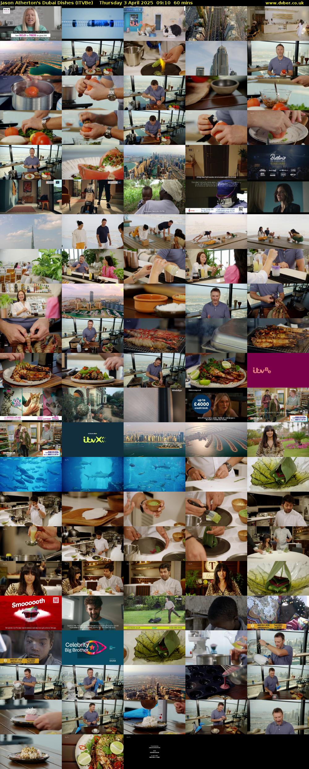 Jason Atherton's Dubai Dishes (ITVBe) Thursday 3 April 2025 09:10 - 10:10