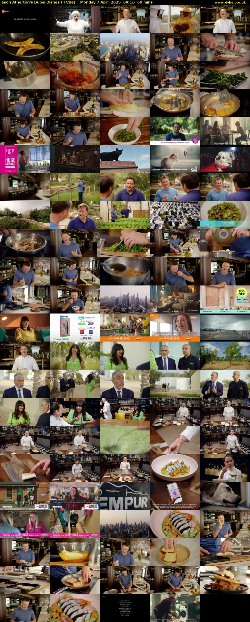 Jason Atherton's Dubai Dishes (ITVBe) Monday 7 April 2025 09:10 - 10:10
