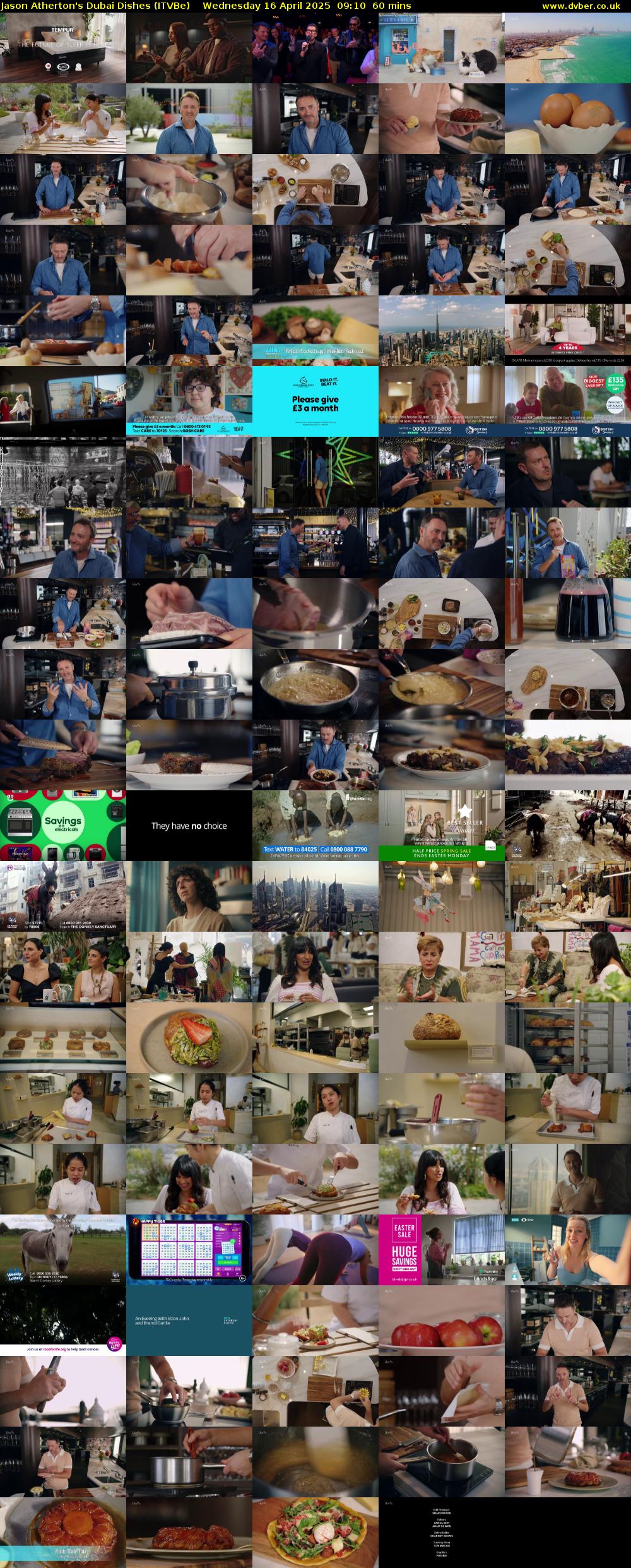 Jason Atherton's Dubai Dishes (ITVBe) Wednesday 16 April 2025 09:10 - 10:10