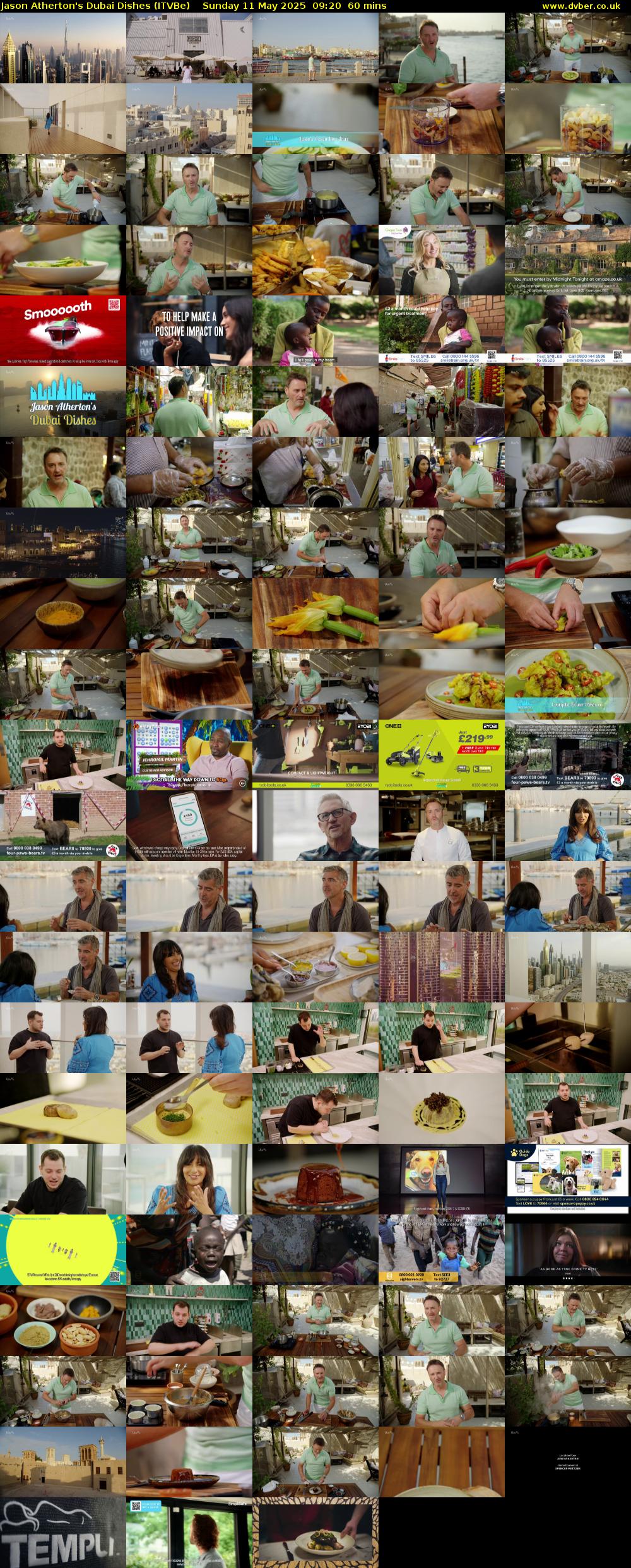 Jason Atherton's Dubai Dishes (ITVBe) Sunday 11 May 2025 09:20 - 10:20