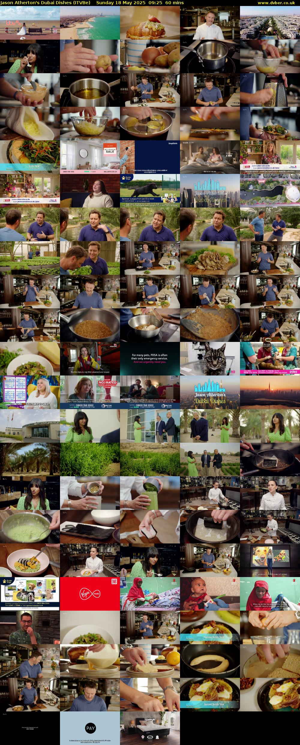 Jason Atherton's Dubai Dishes (ITVBe) Sunday 18 May 2025 09:25 - 10:25