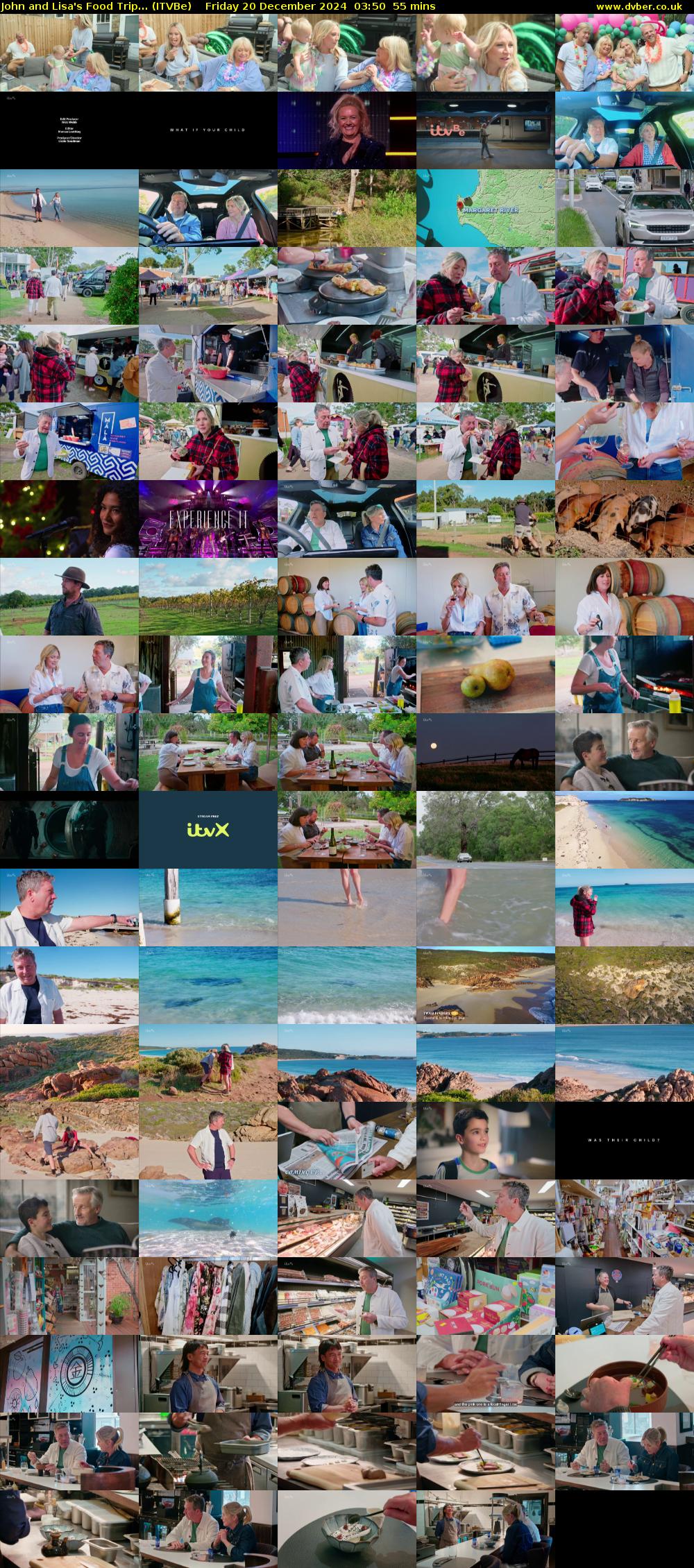 John and Lisa's Food Trip... (ITVBe) Friday 20 December 2024 03:50 - 04:45