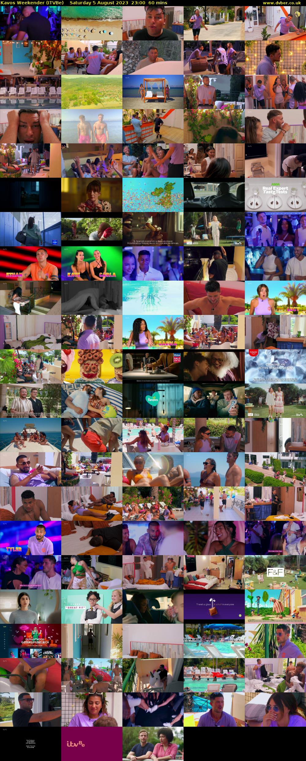 Kavos Weekender (ITVBe) Saturday 5 August 2023 23:00 - 00:00
