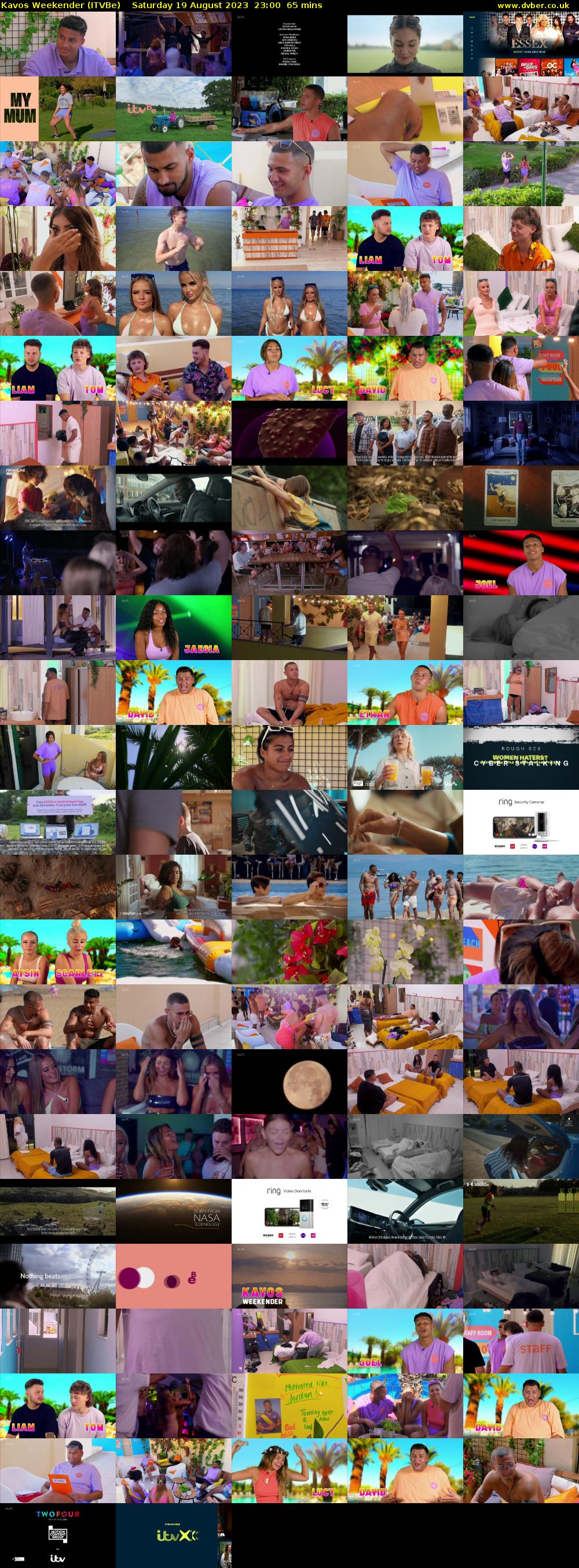 Kavos Weekender (ITVBe) Saturday 19 August 2023 23:00 - 00:05