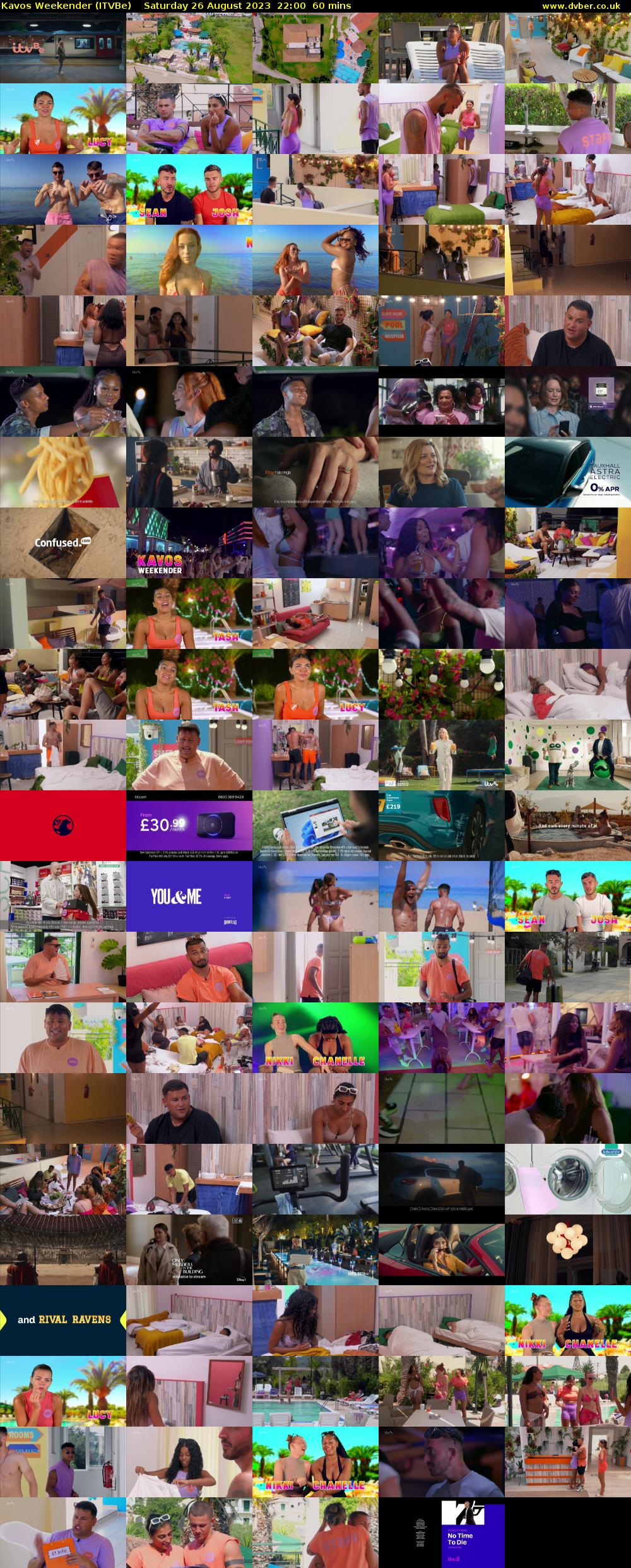 Kavos Weekender (ITVBe) Saturday 26 August 2023 22:00 - 23:00