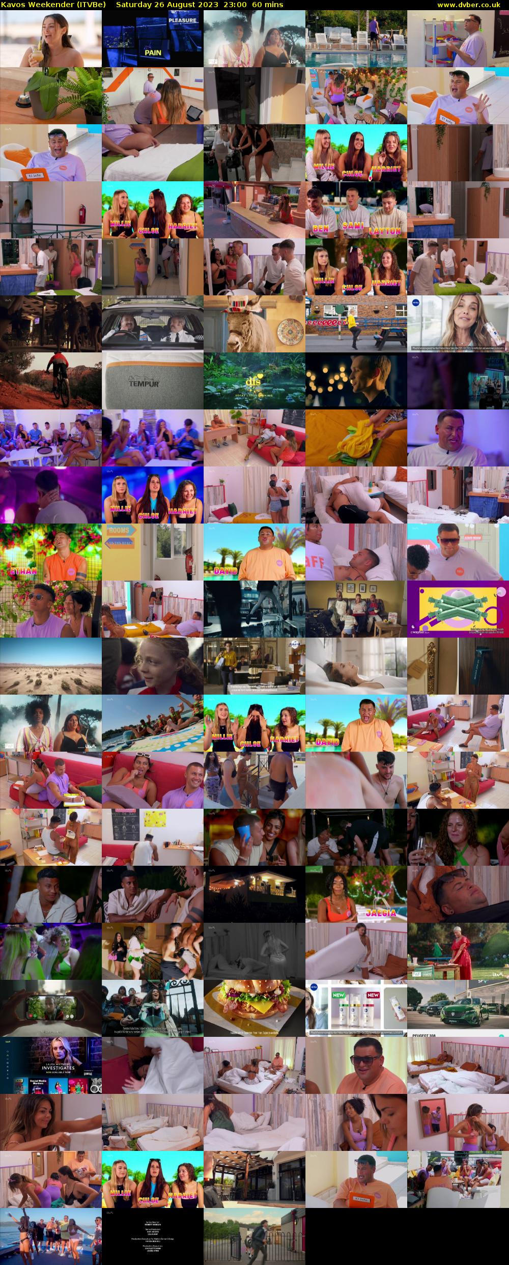Kavos Weekender (ITVBe) Saturday 26 August 2023 23:00 - 00:00