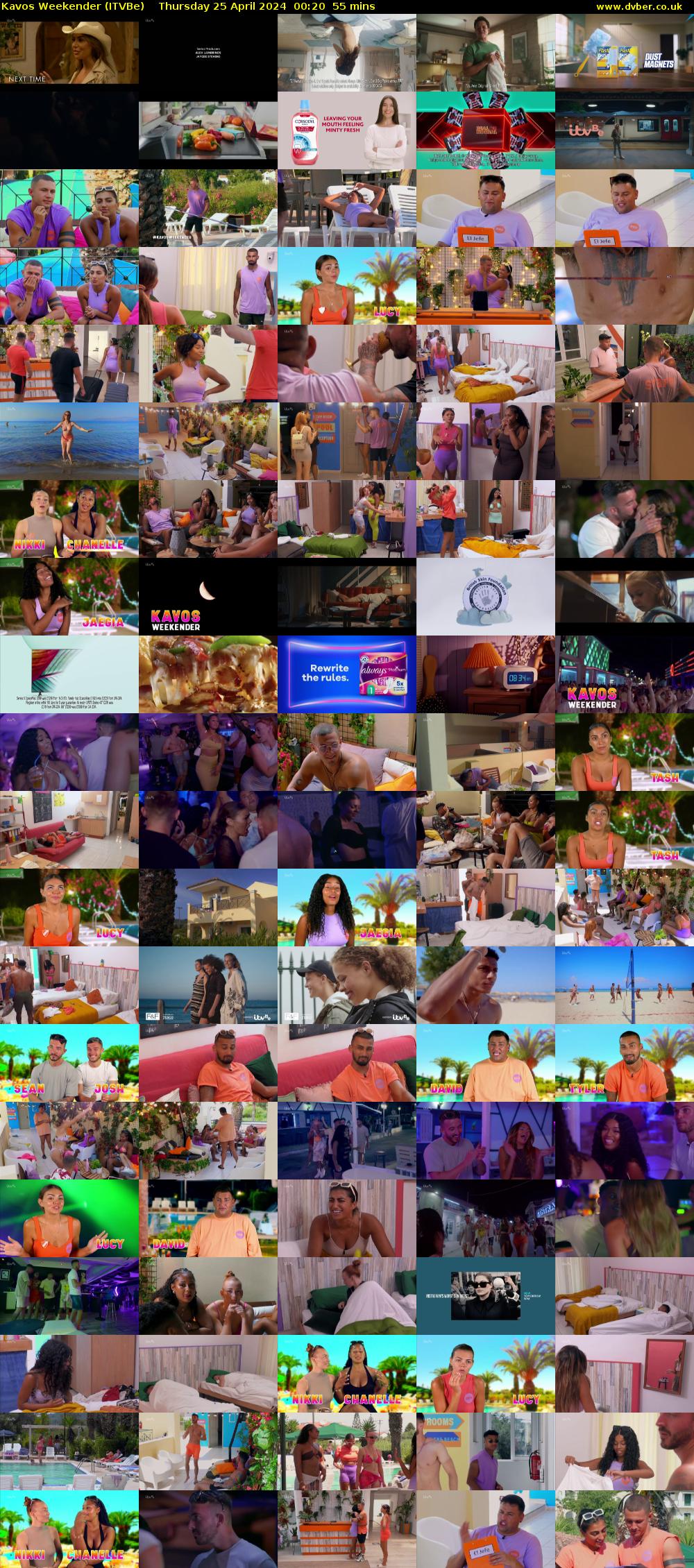 Kavos Weekender (ITVBe) Thursday 25 April 2024 00:20 - 01:15
