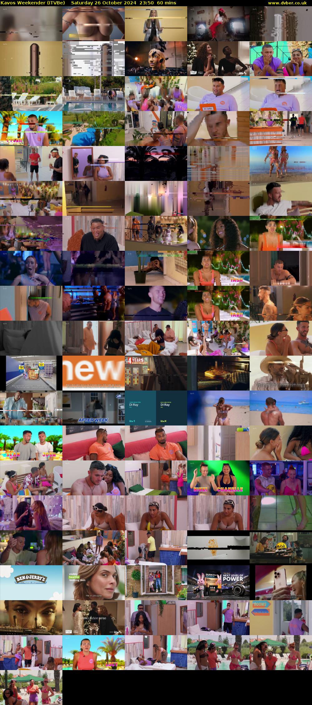 Kavos Weekender (ITVBe) Saturday 26 October 2024 23:50 - 00:50
