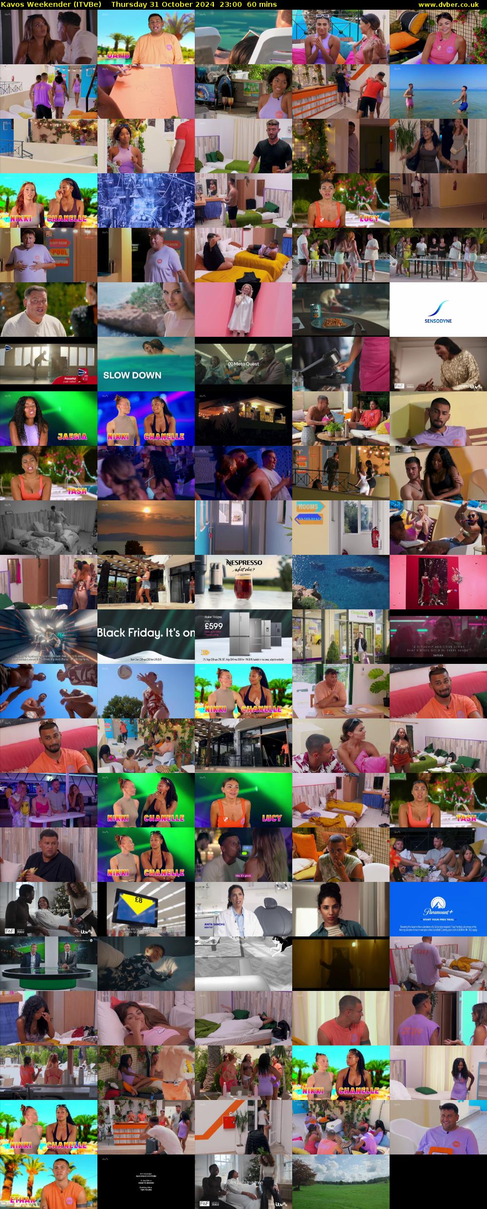 Kavos Weekender (ITVBe) Thursday 31 October 2024 23:00 - 00:00