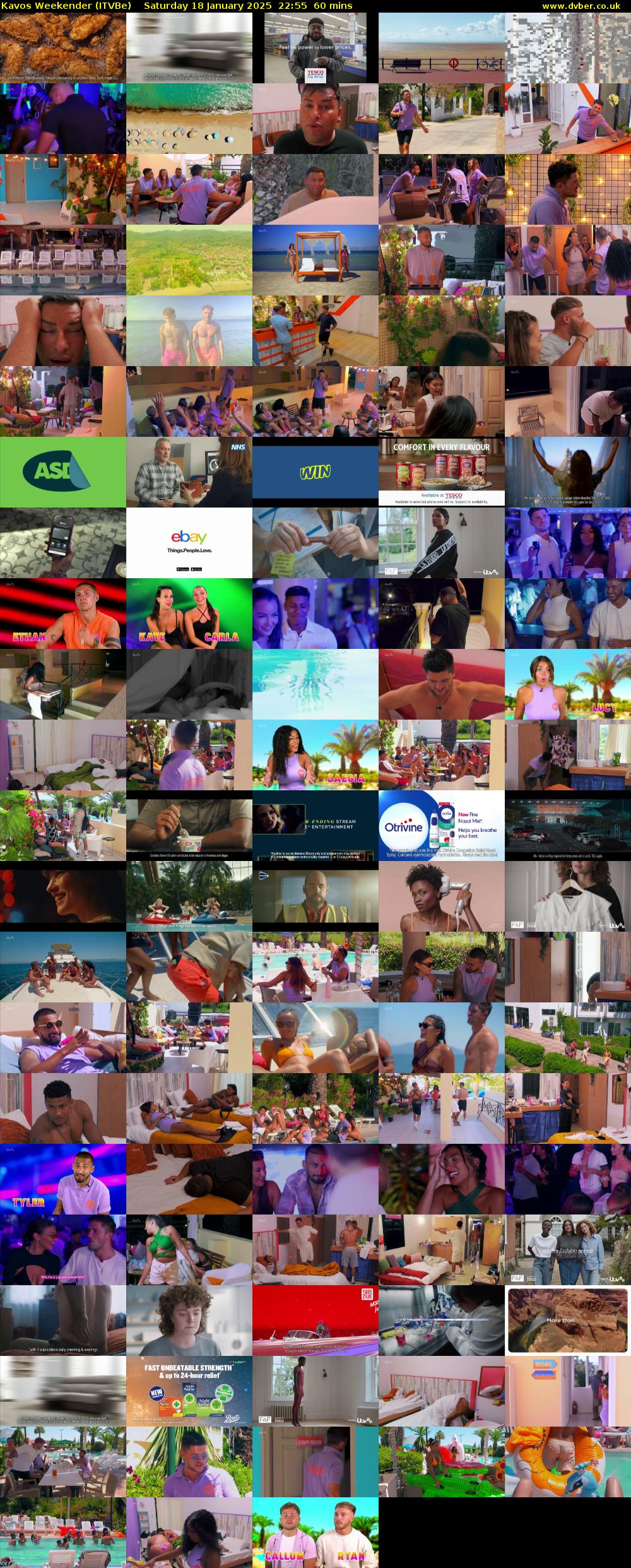 Kavos Weekender (ITVBe) Saturday 18 January 2025 22:55 - 23:55