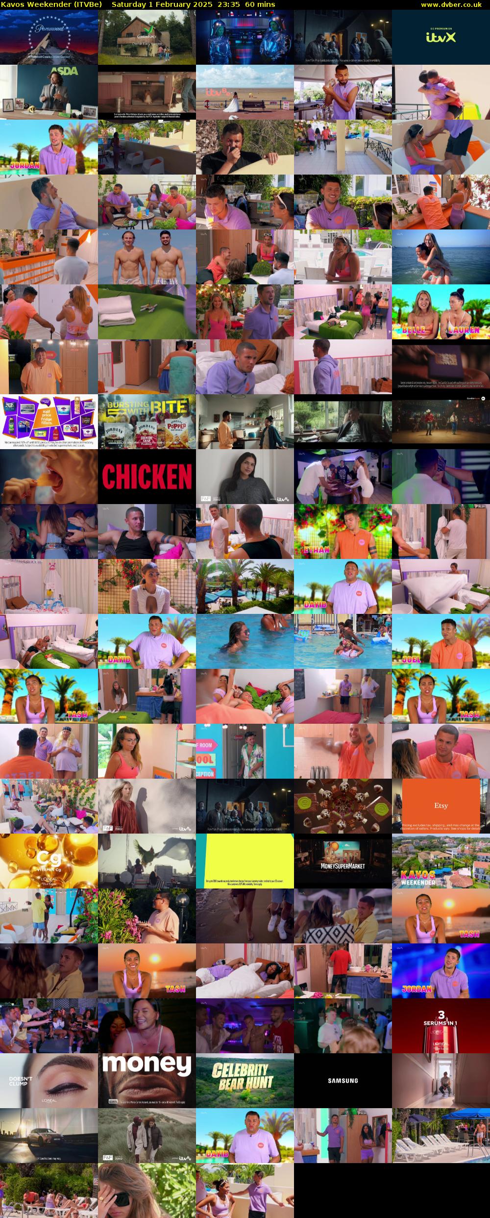 Kavos Weekender (ITVBe) Saturday 1 February 2025 23:35 - 00:35